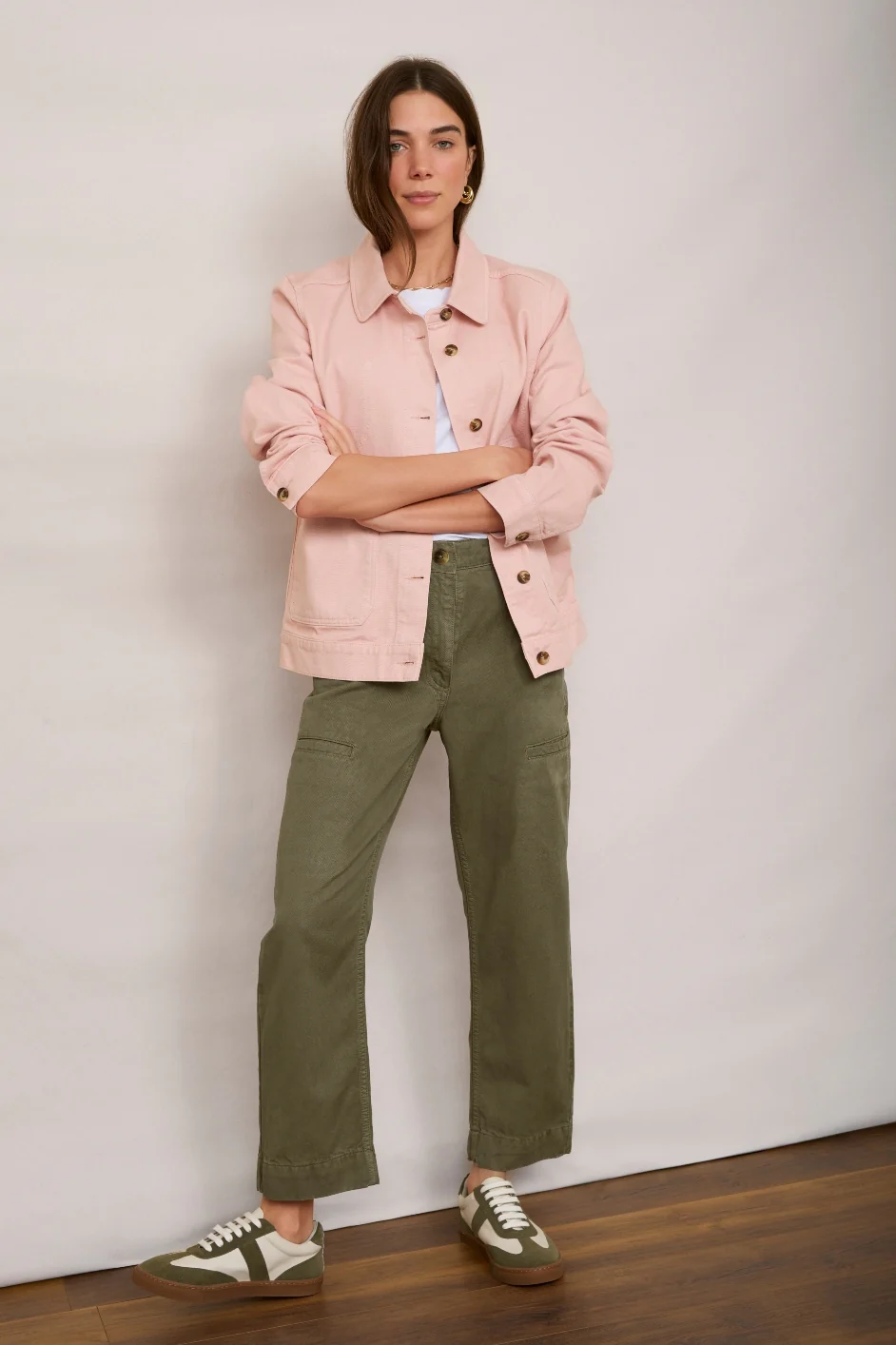 Ada Denim Jacket - Candy Floss Pink - Image 4