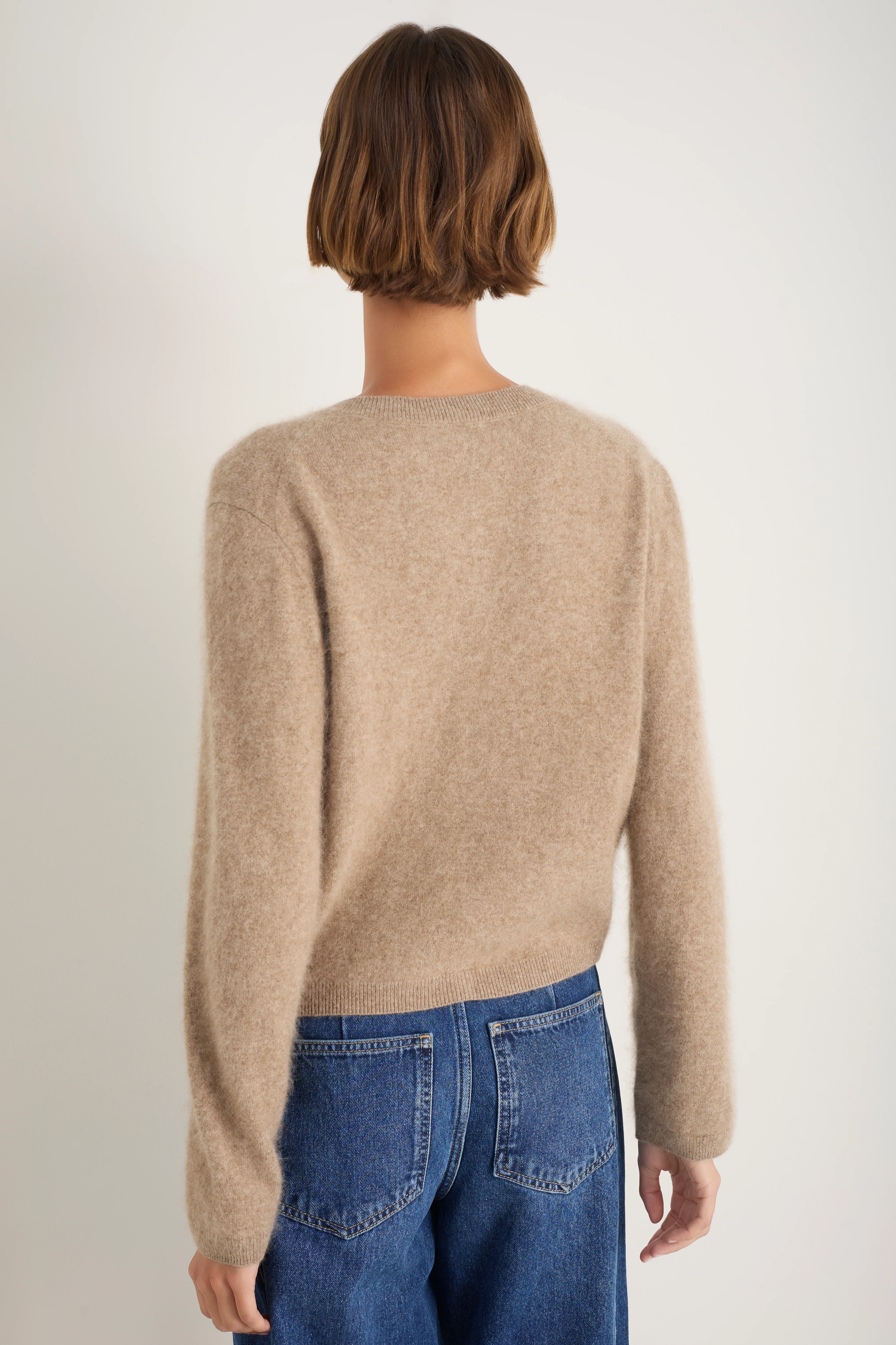 Amalie Cardigan - Oat - Image 5