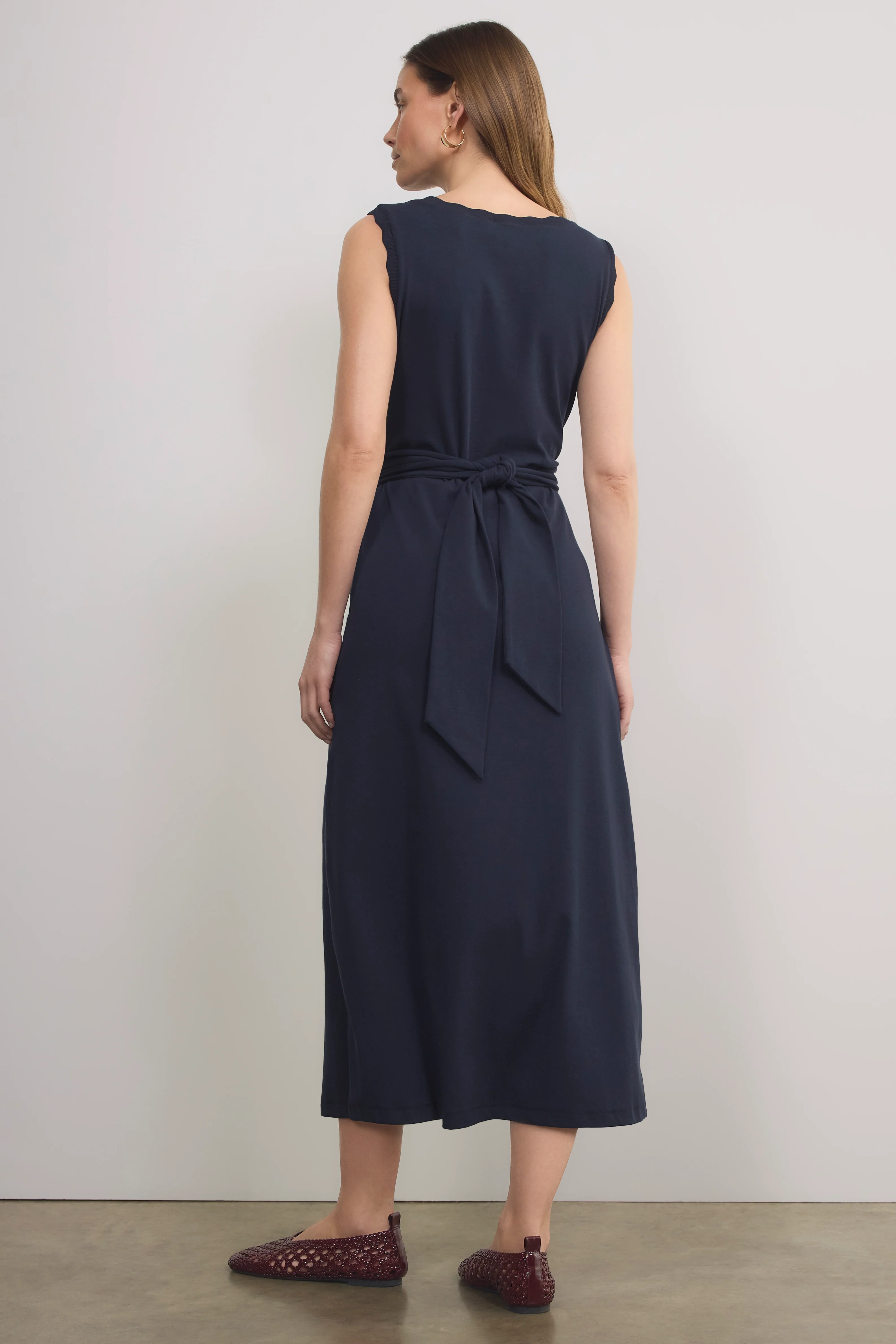 Anais Jersey Dress - Midnight - Image 3