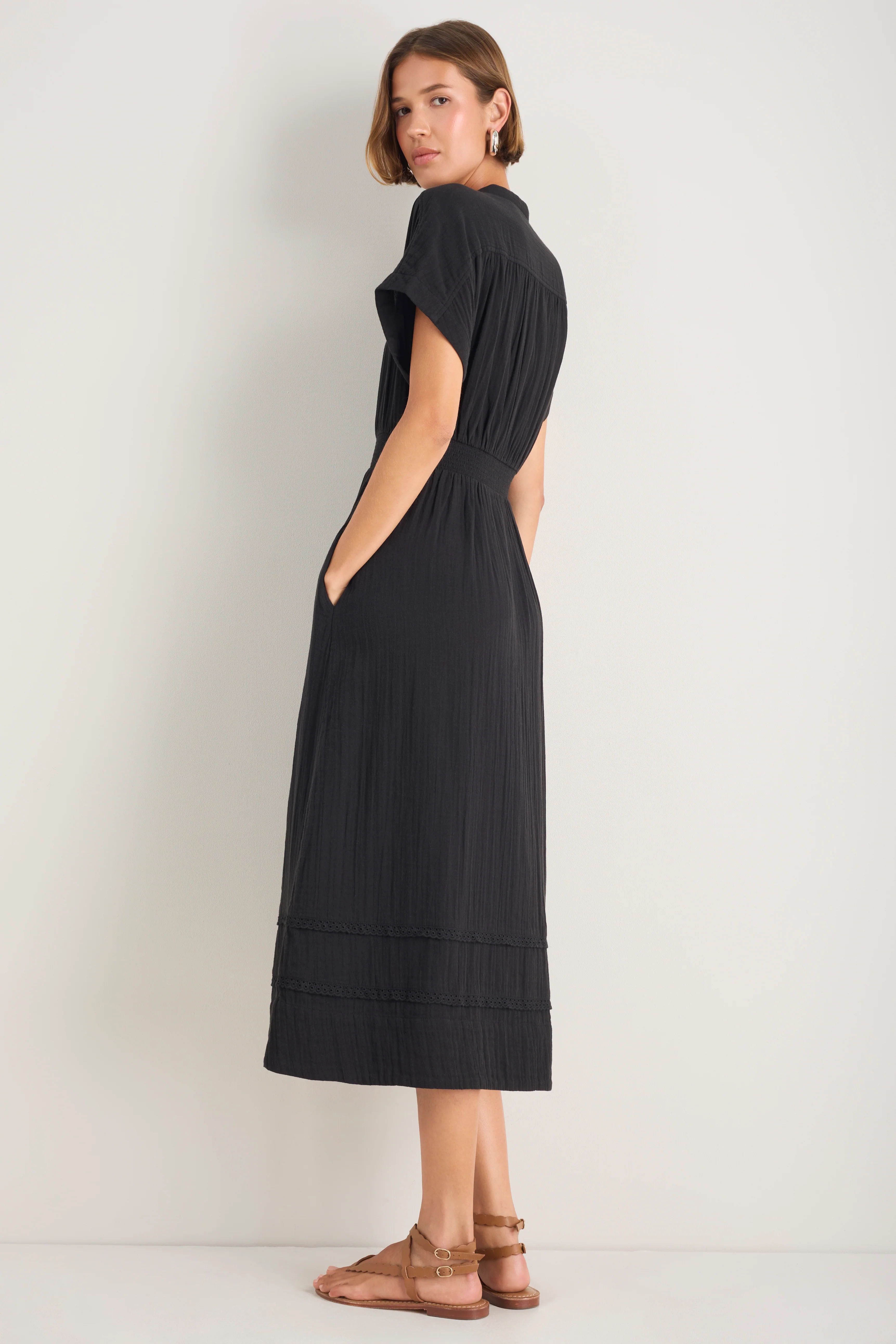 Angelique Dress - Black - Image 3