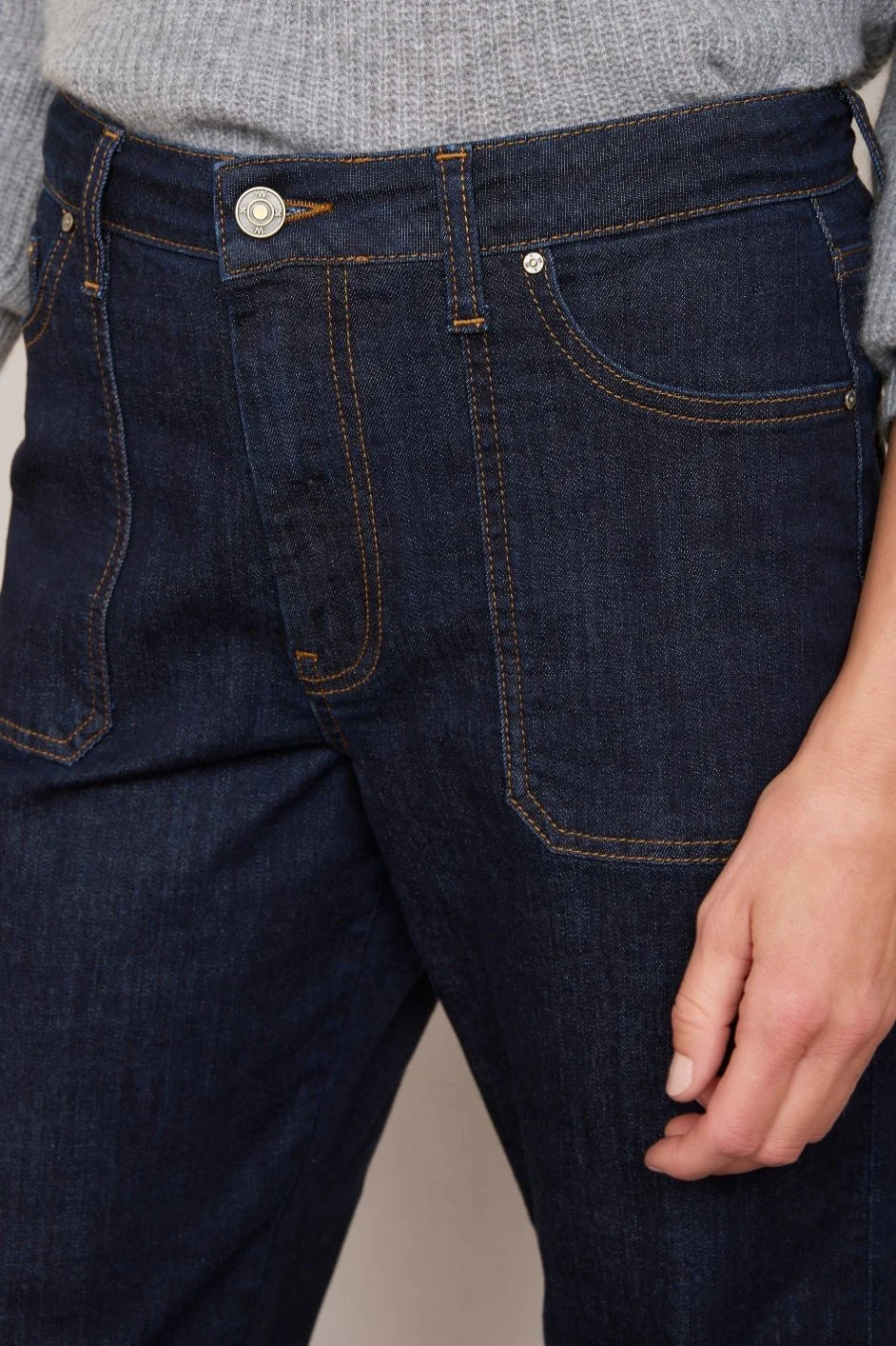 Aniyah Cargo Jean - Indigo - Image 2