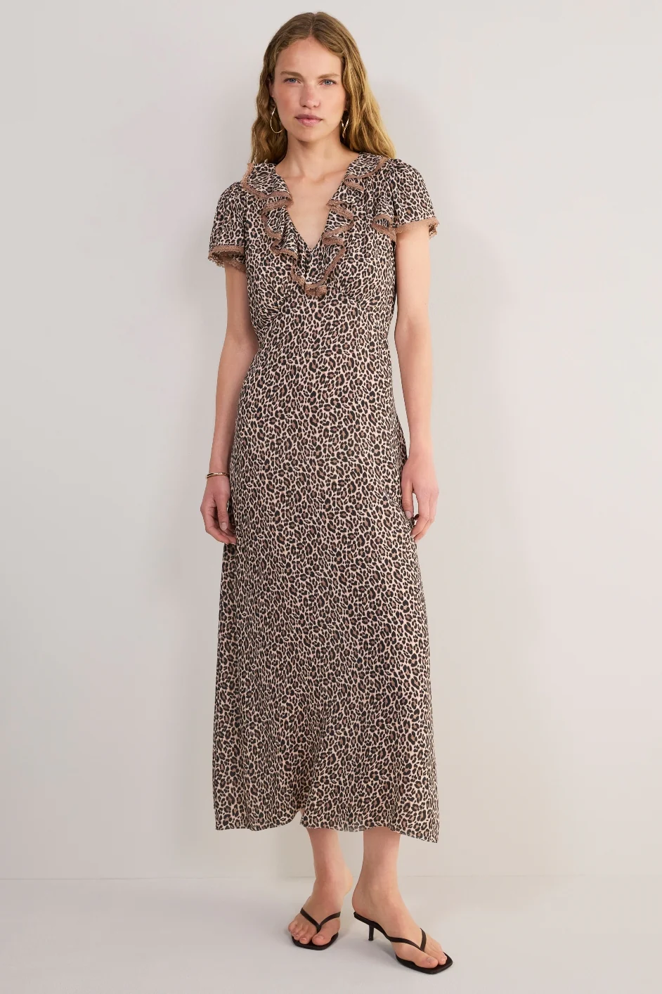 Annabelle Dress - Leopard - Image 6