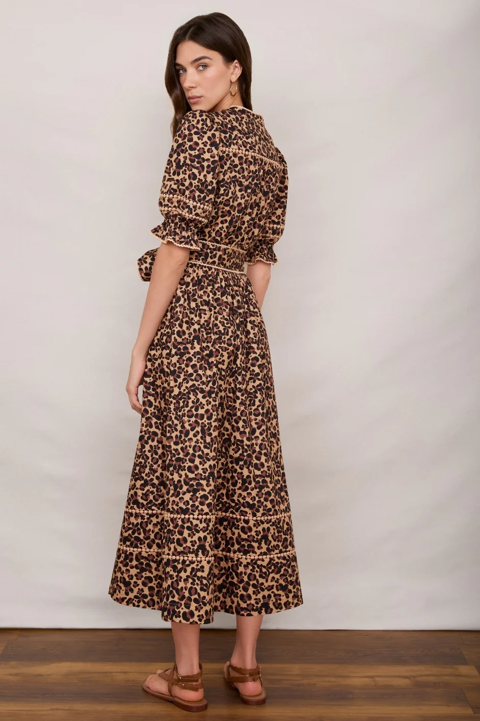 Annie Dress - Leopard - Image 5
