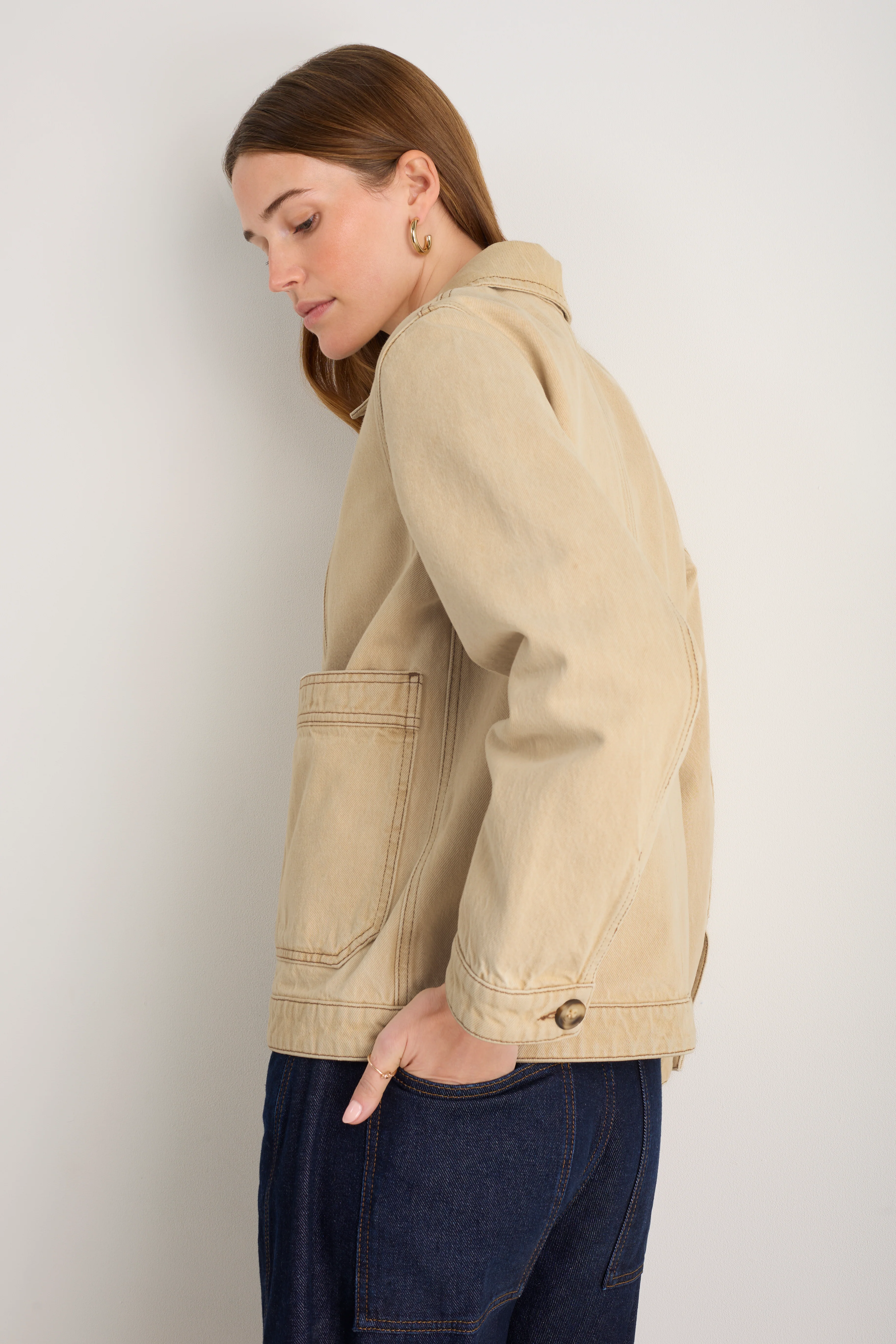 Annie Jacket - Latte - Image 7