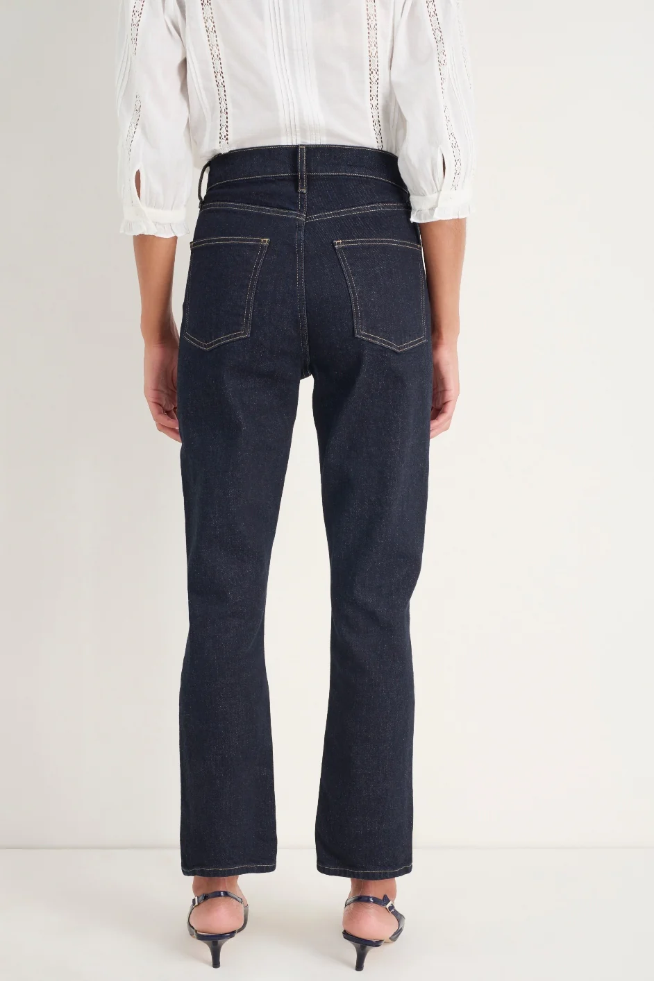 Audrey Slim Jean - Rinse Wash - Image 3
