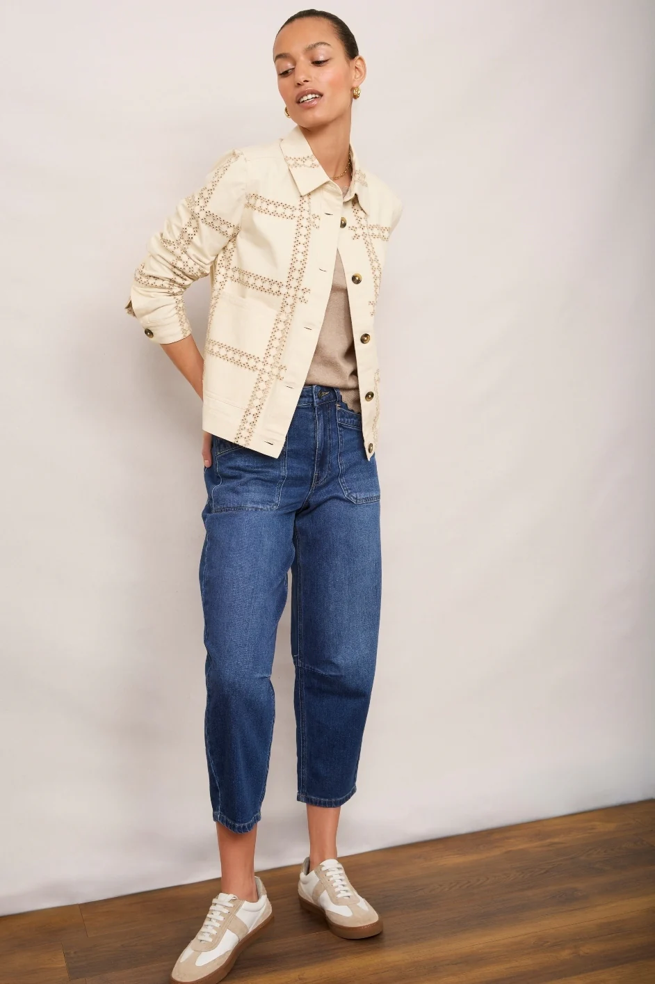 Aveline Jacket - Ecru Embroidery - Image 4