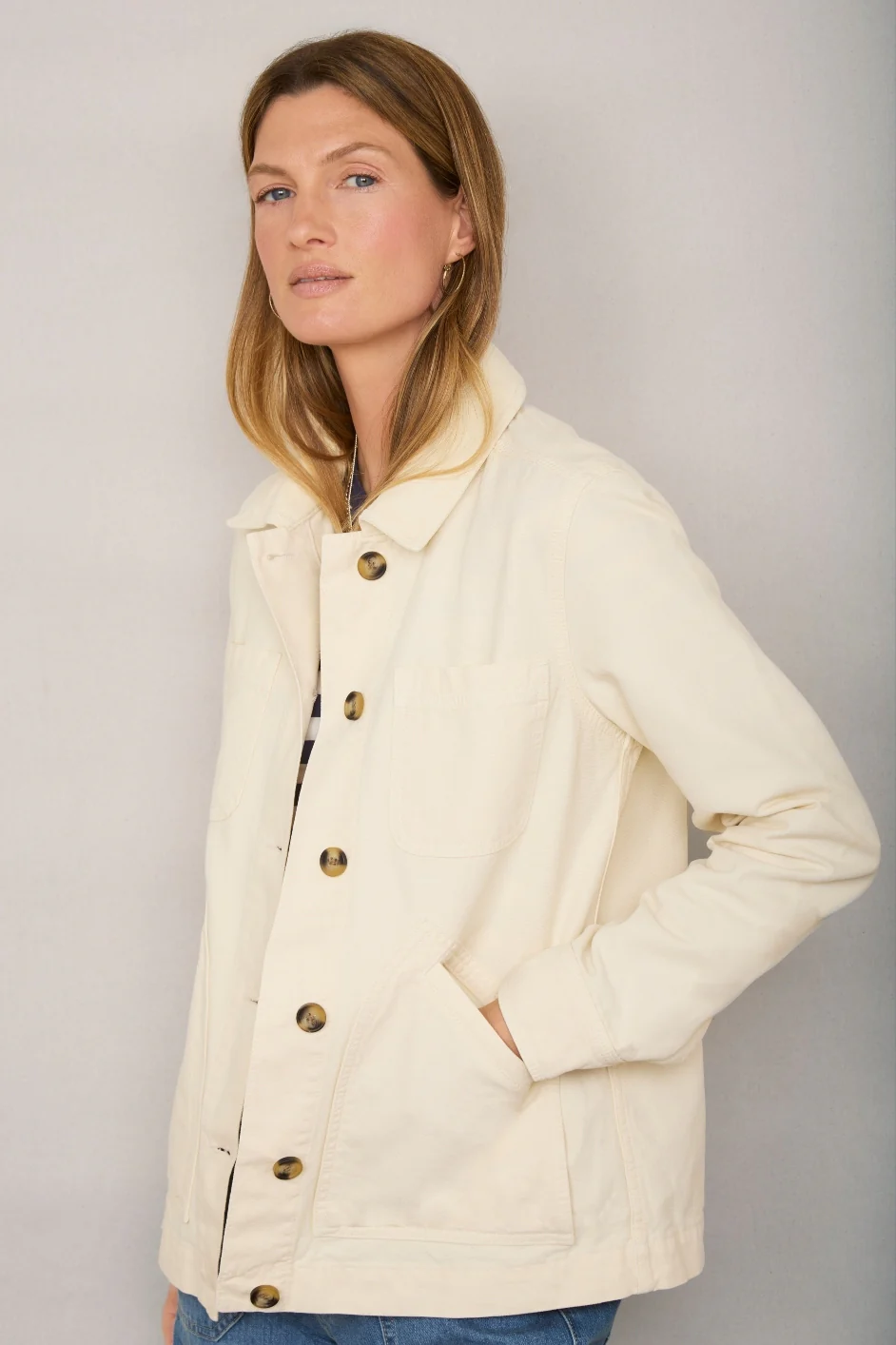 Beau Jacket - Ecru - Image 3