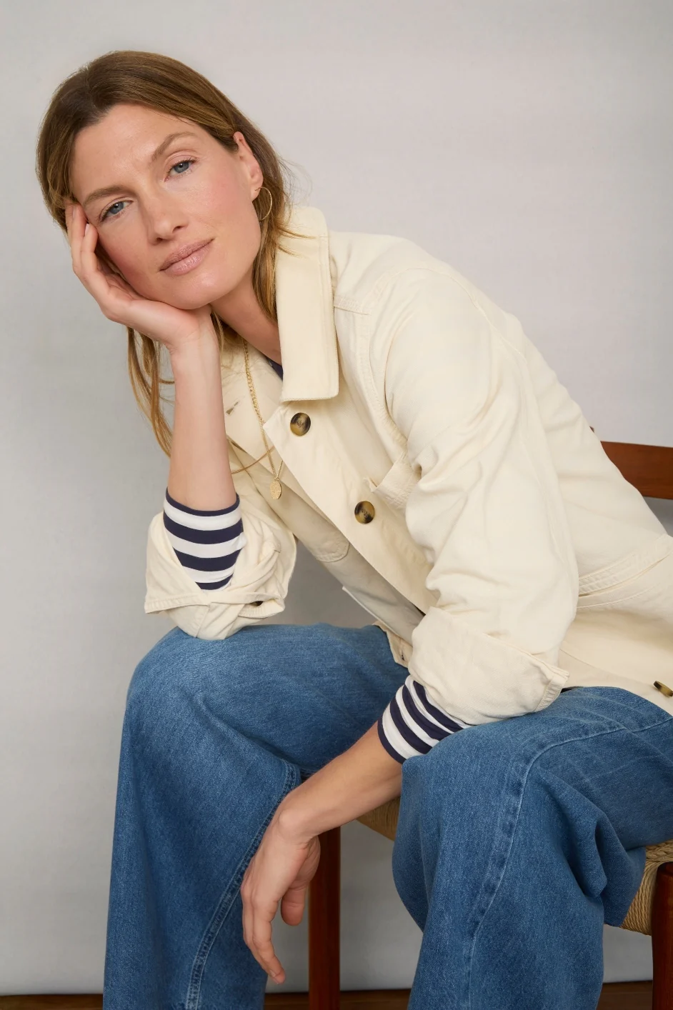 Beau Jacket - Ecru - Image 4
