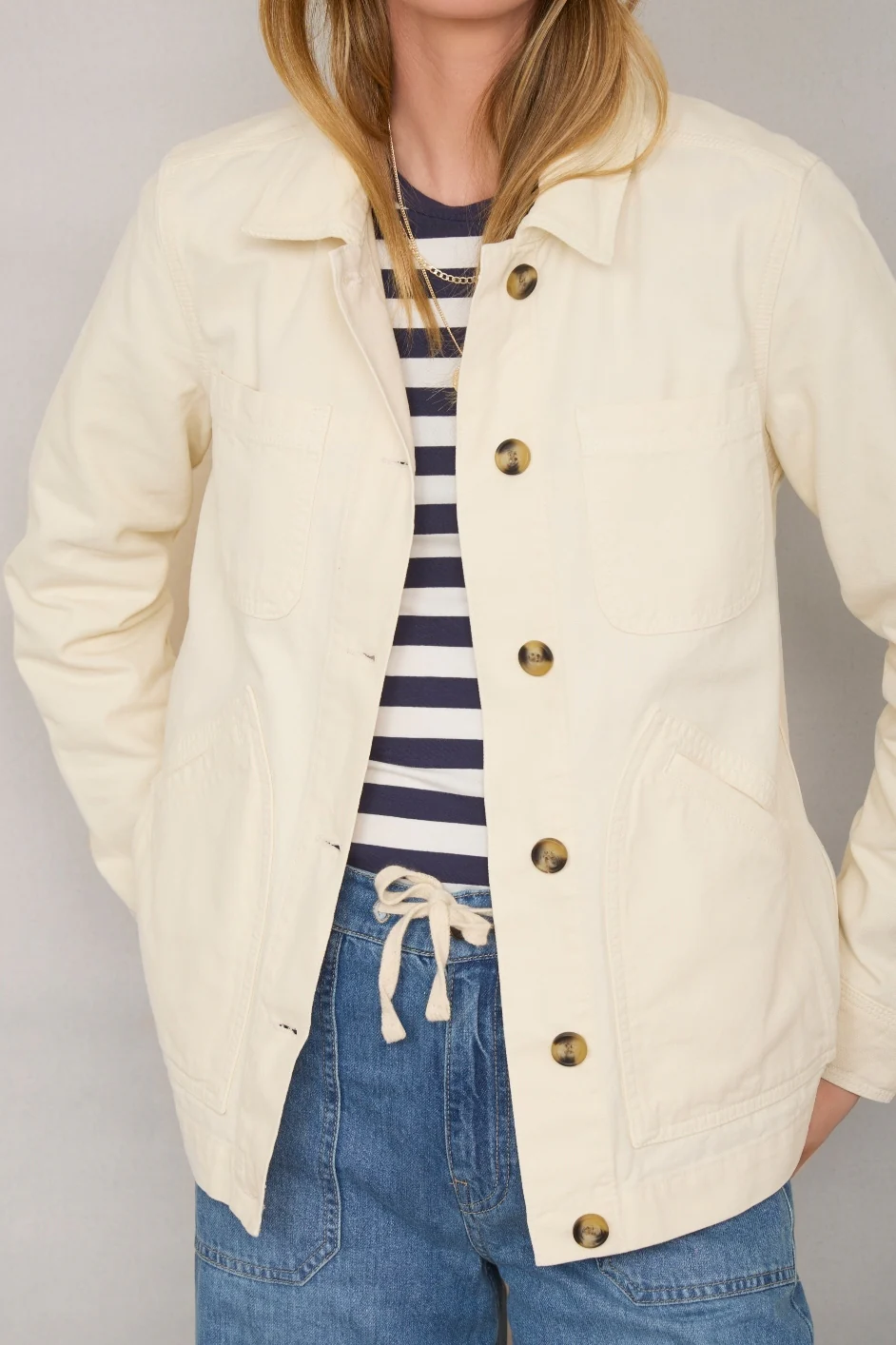 Beau Jacket - Ecru - Image 7