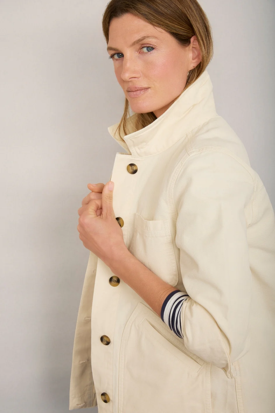 Beau Jacket - Ecru - Image 8