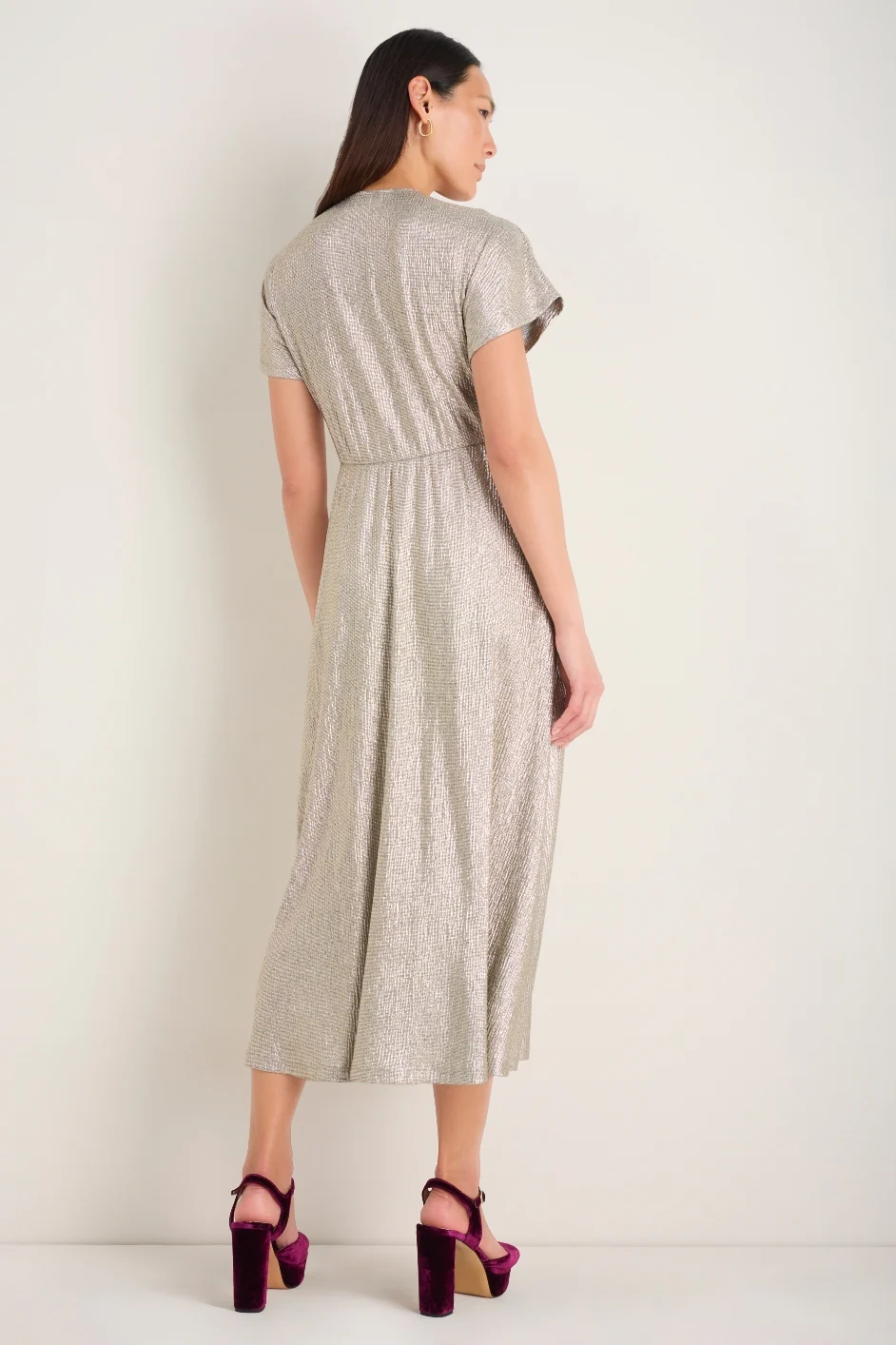 Caley Dress - Champagne - Image 3