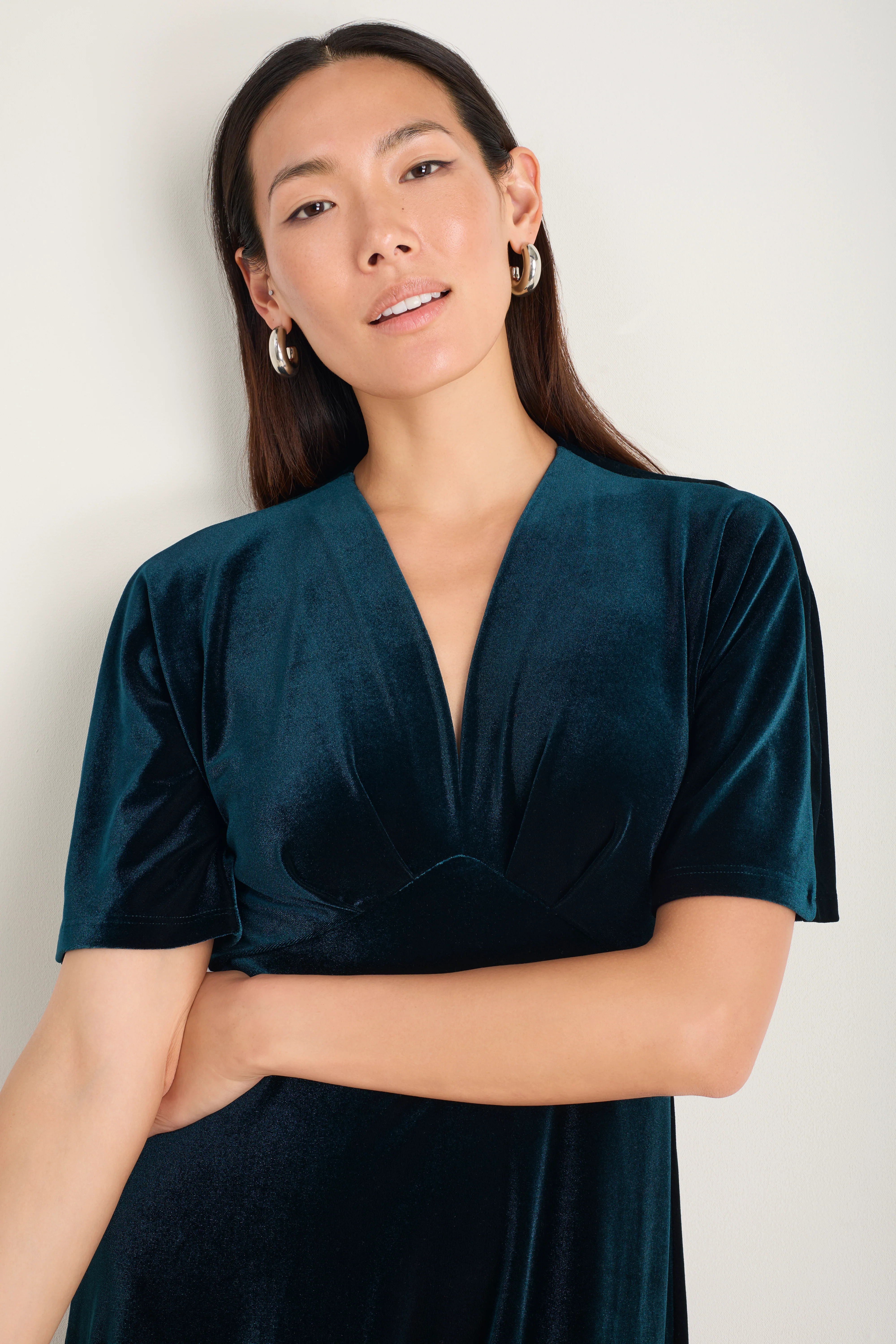 Caley Dress - Teal - Image 2