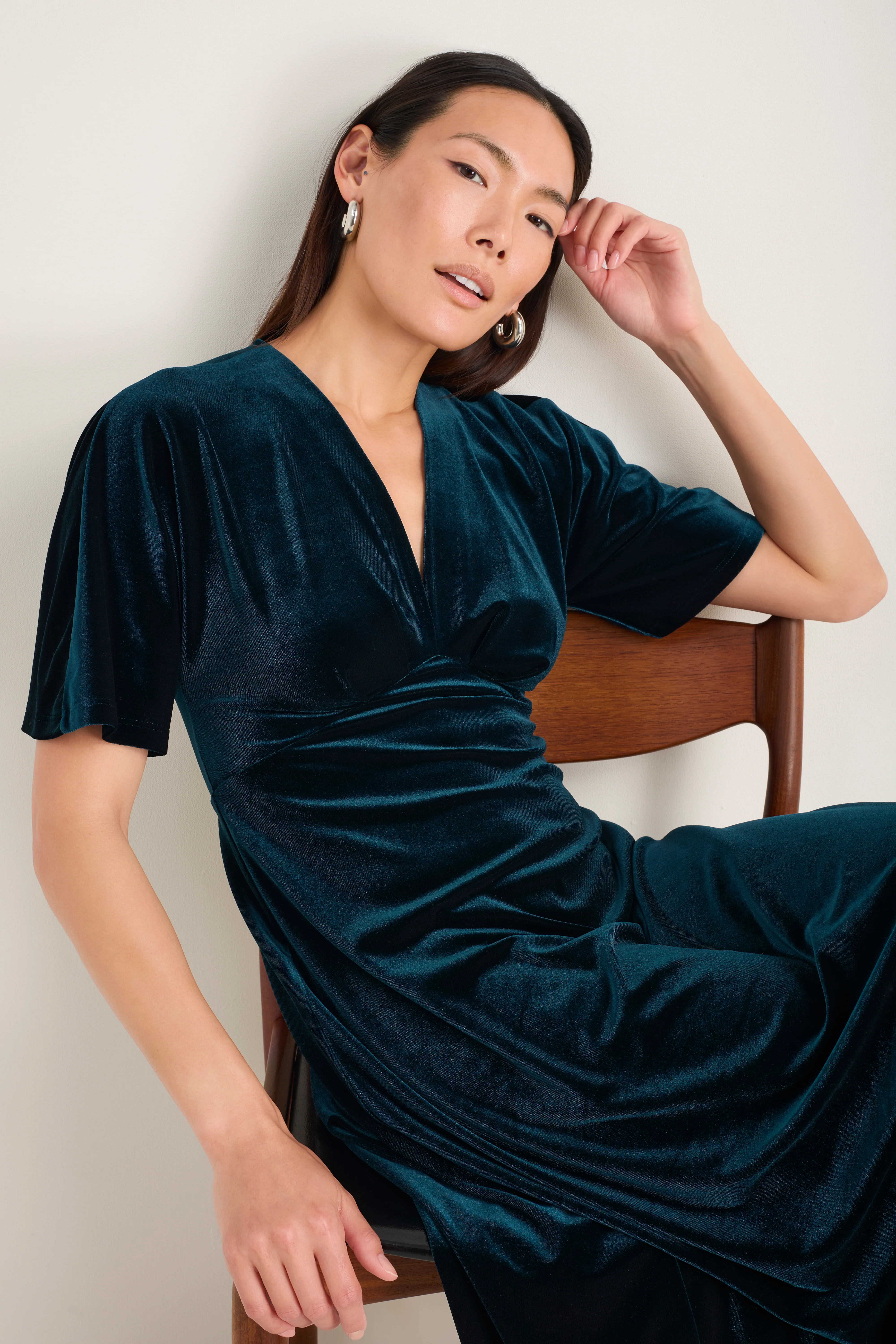 Caley Dress - Teal - Image 3