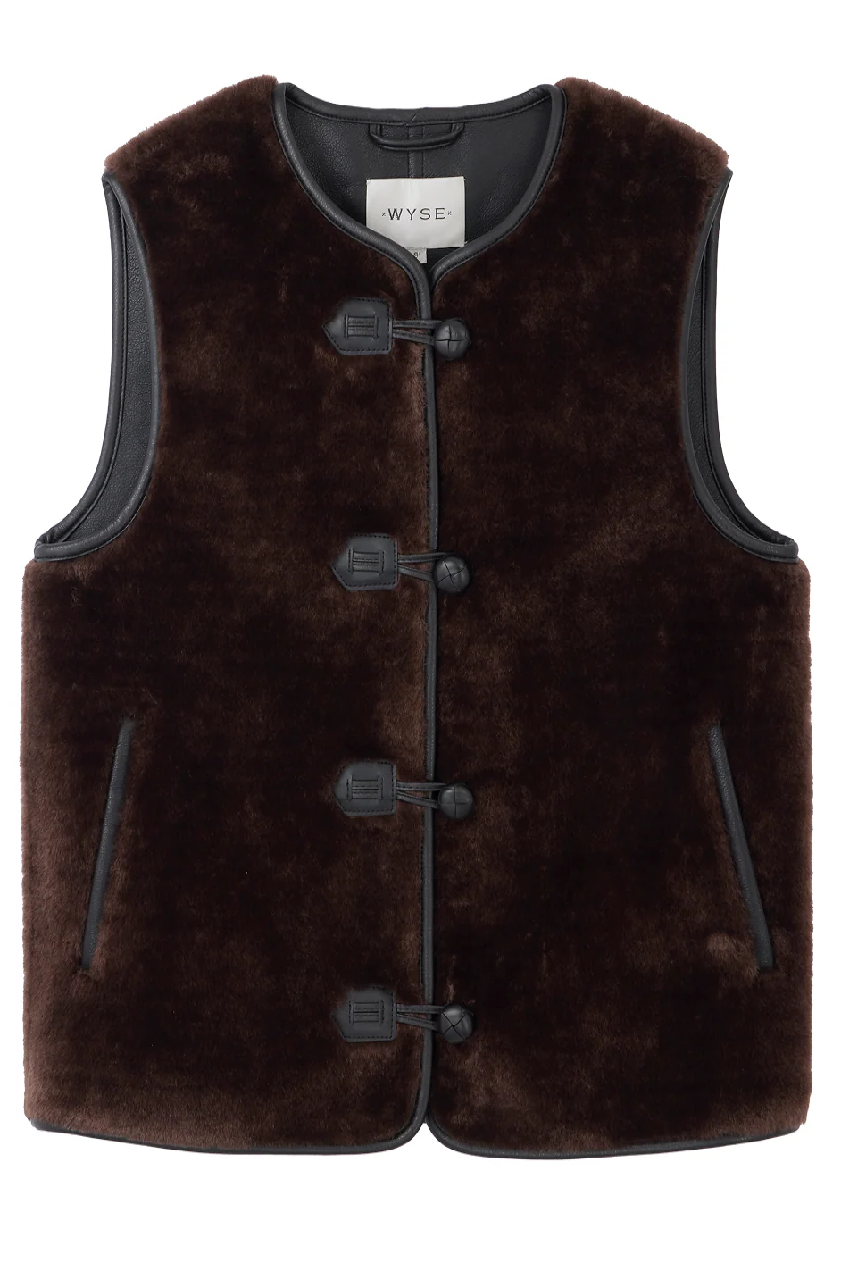 Carina Duffle Gilet - Cocoa - Image 5