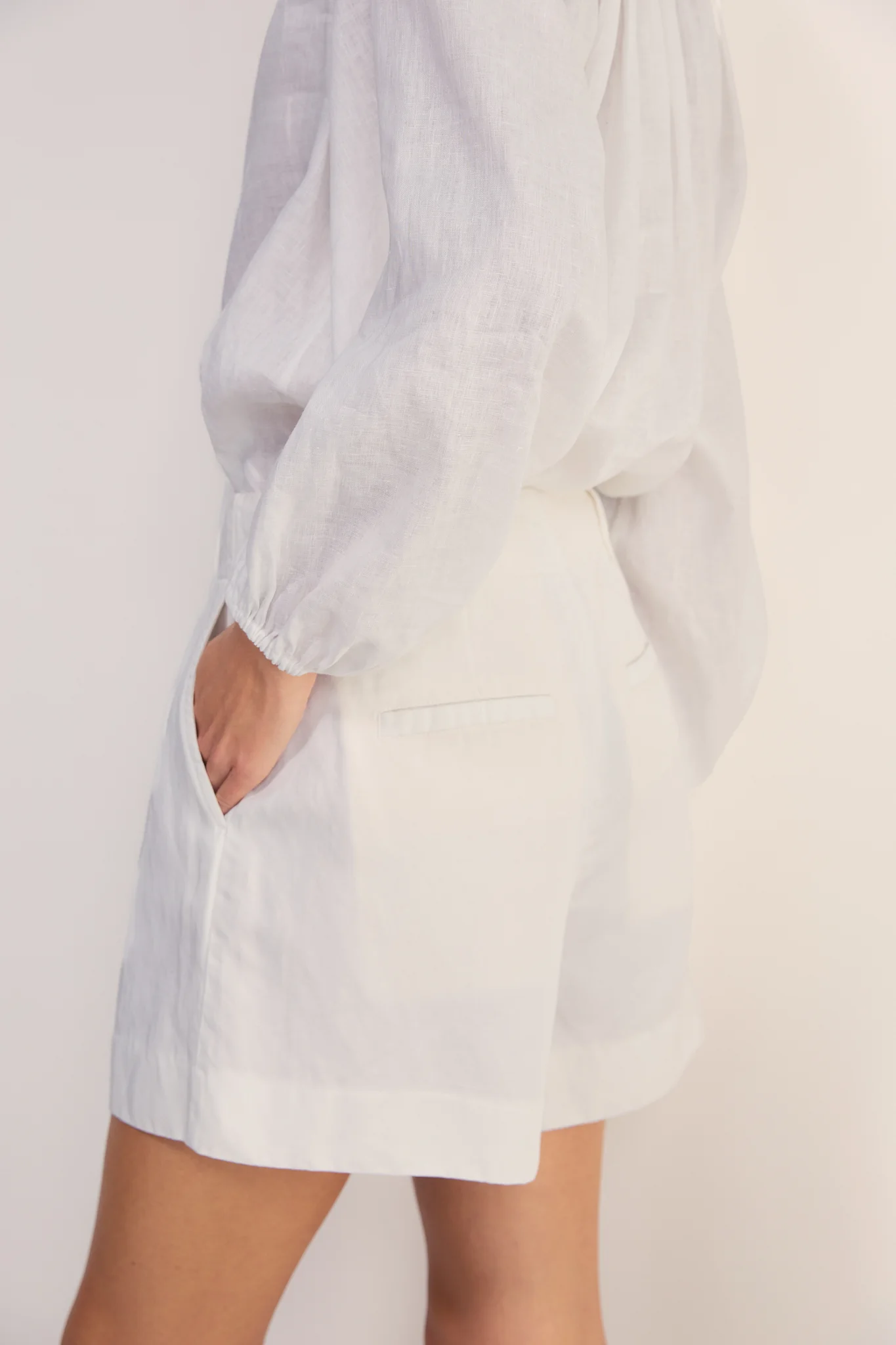 Cath x WYSE Cannes Short - Ivory - Image 6