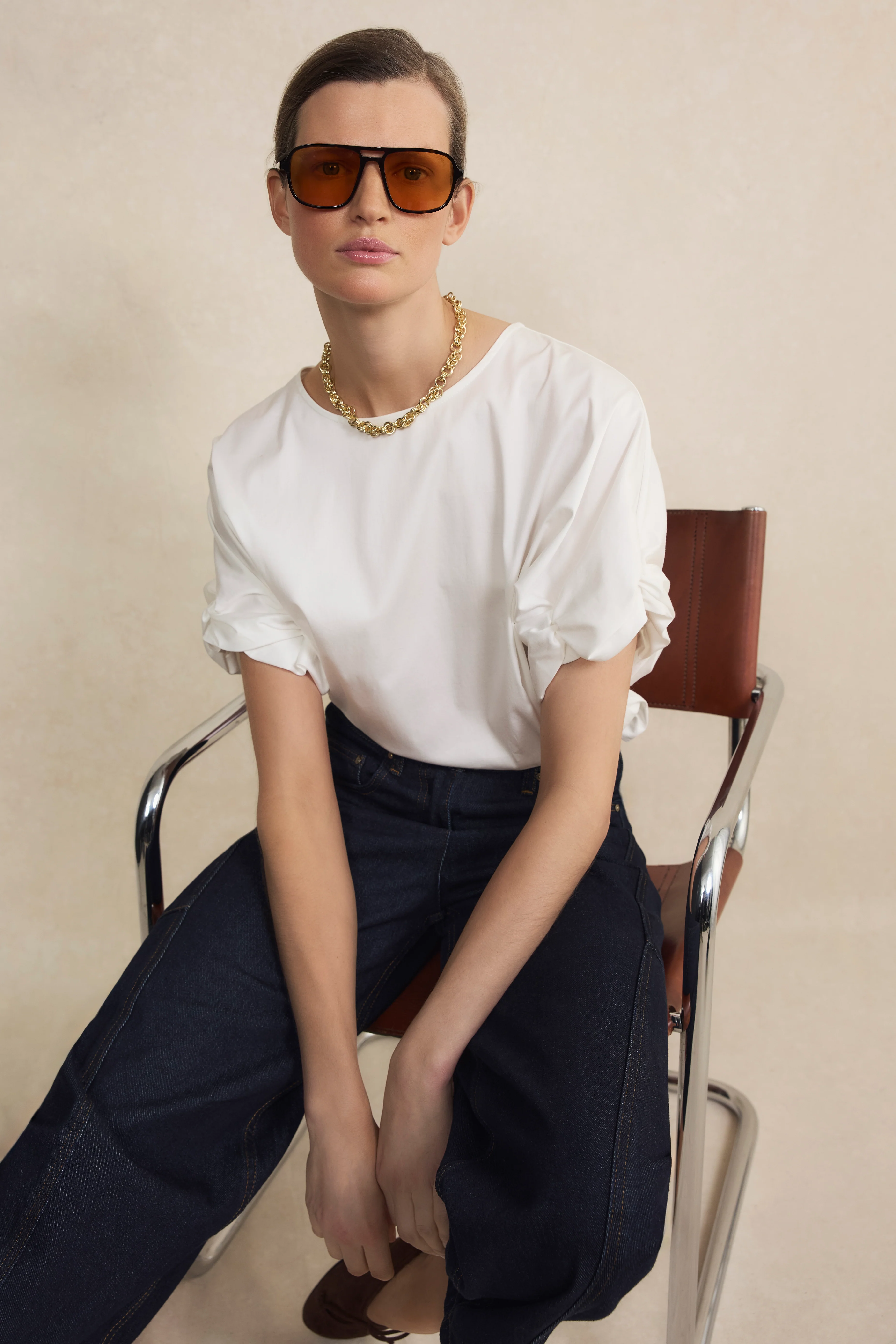 Cath x WYSE Charlotte Top - White - Image 3