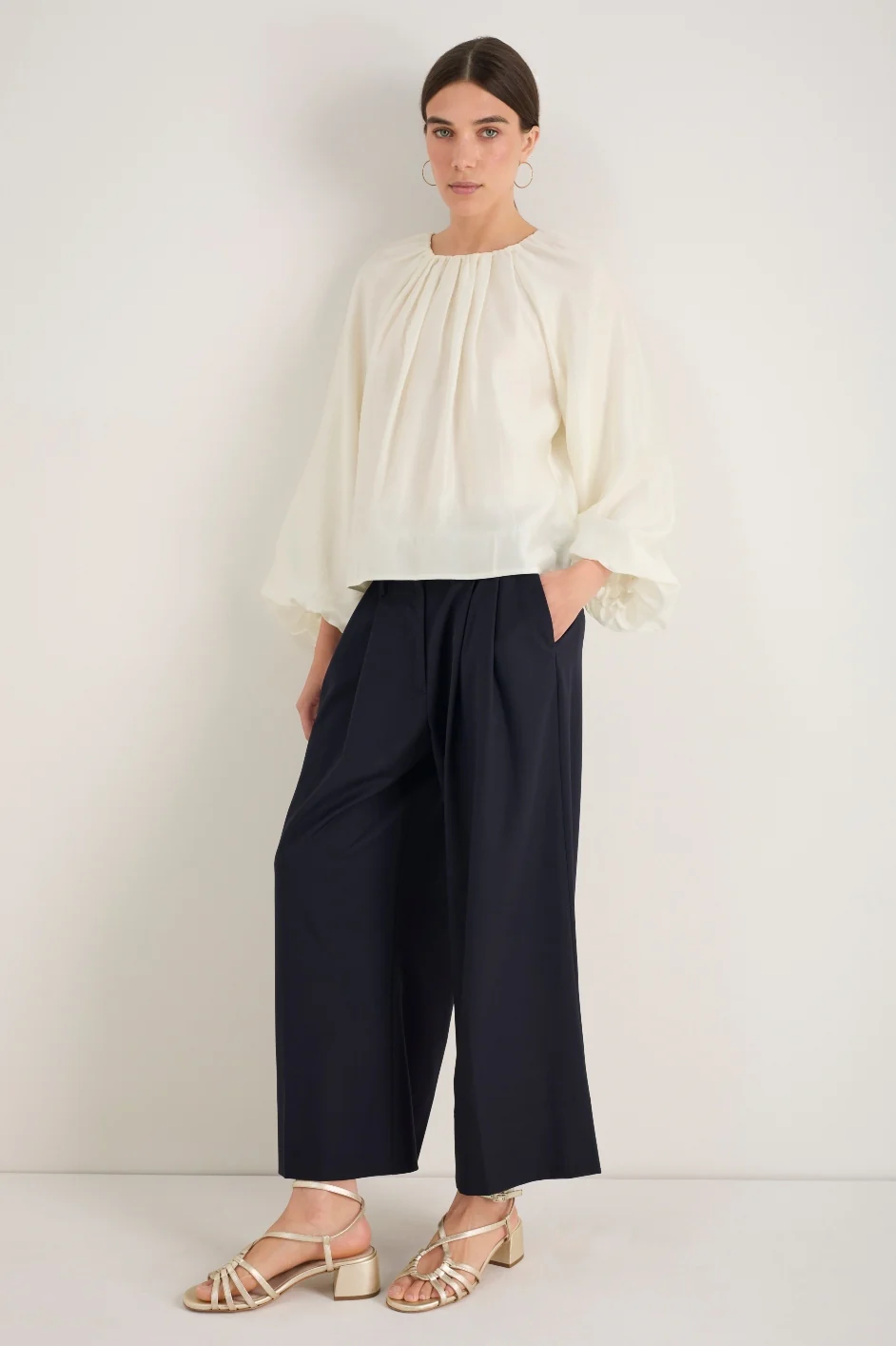Cath x WYSE Lauren Top - Ivory - Image 3