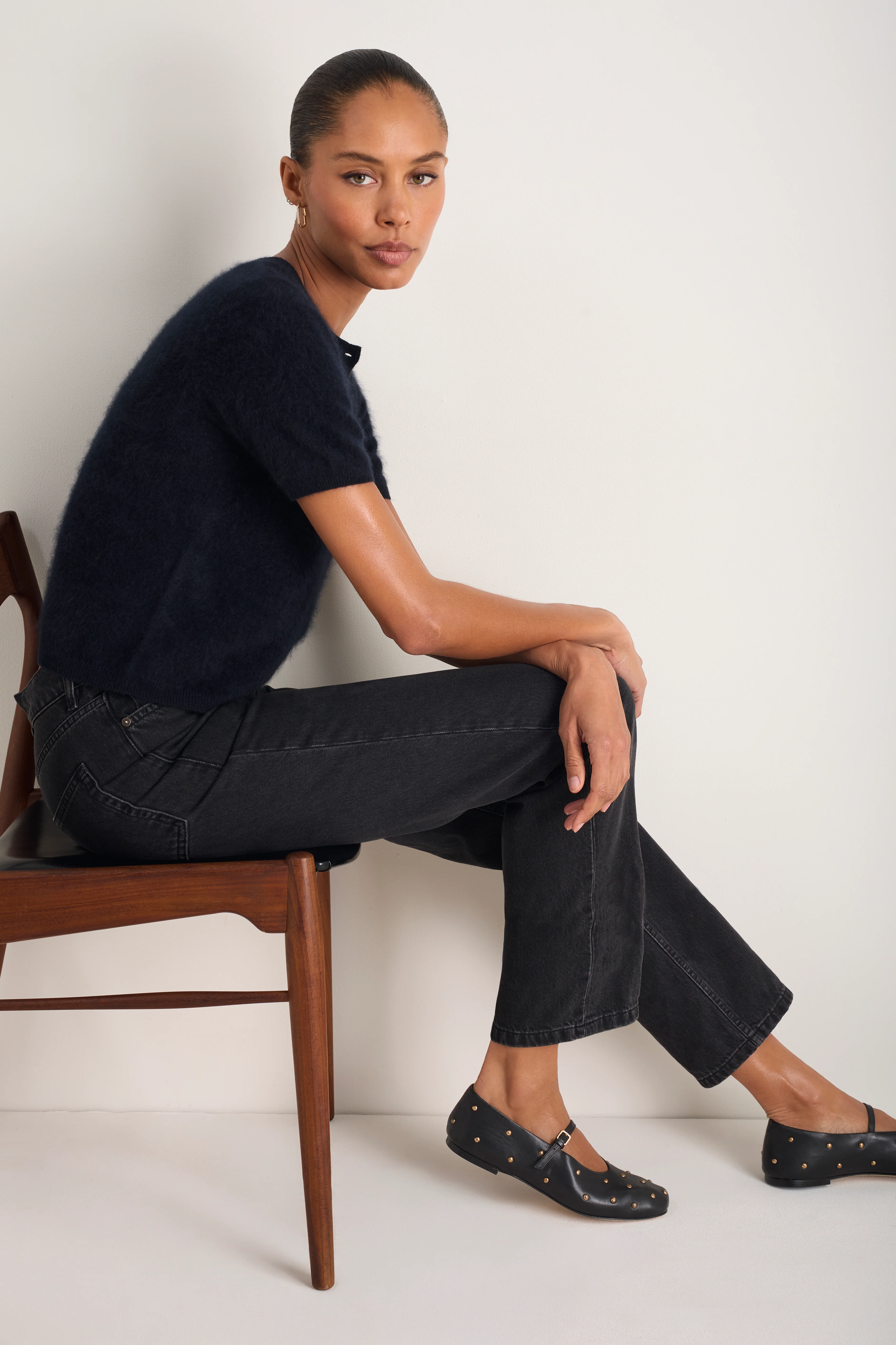 Cath x WYSE Signature Jean - Black - Image 3