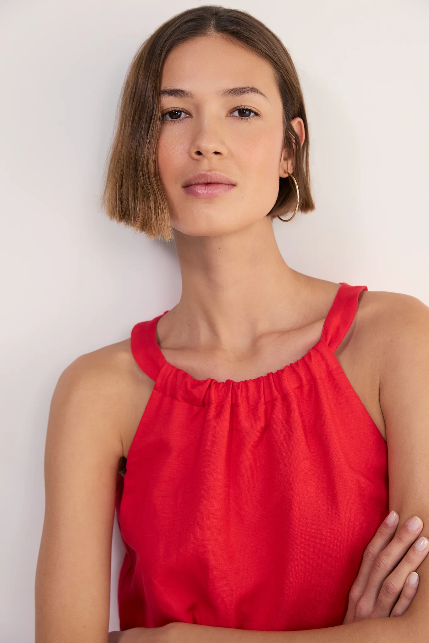 Cath x WYSE Riviera Dress - Red Pop - Image 3