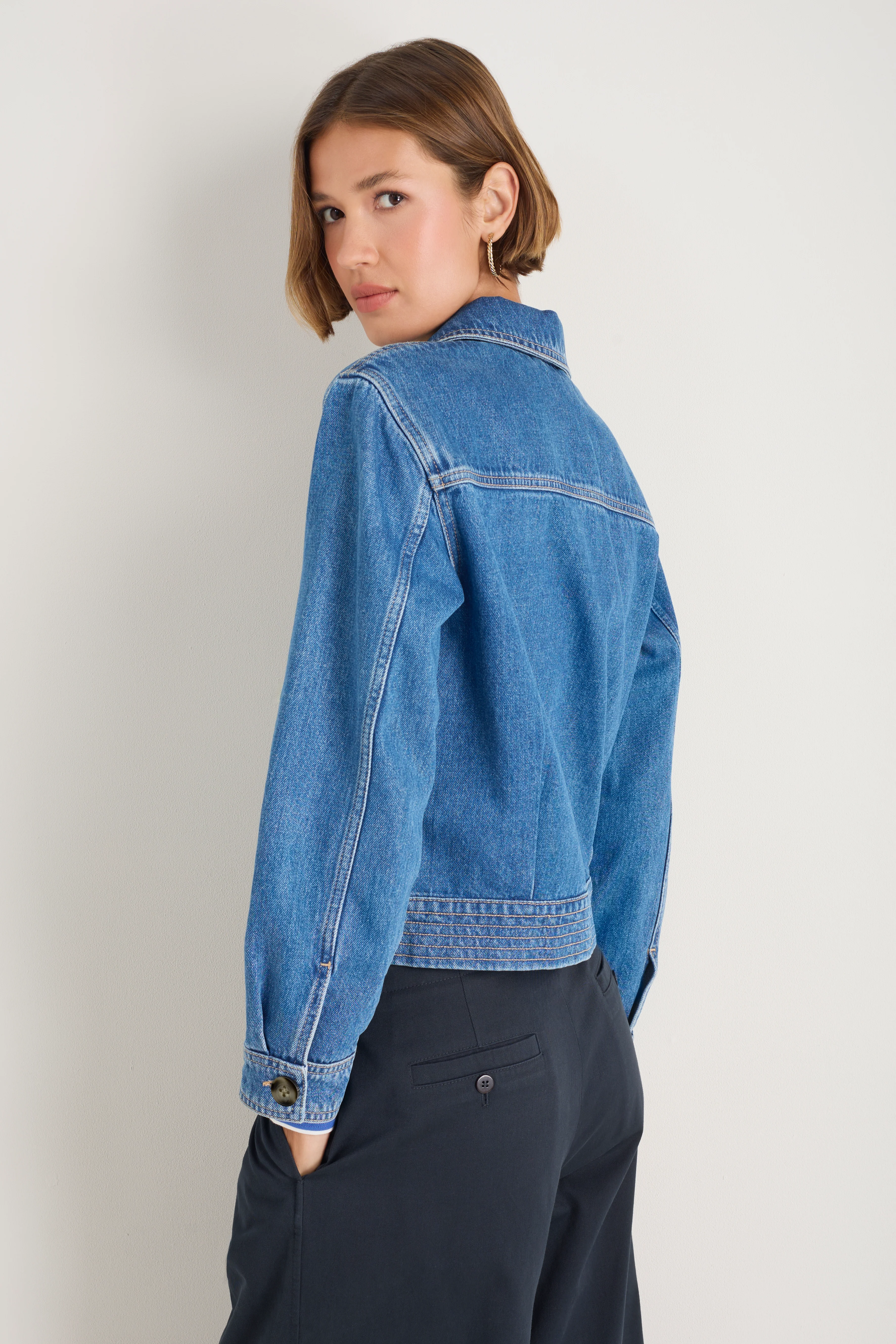 Catrin Jacket - Mid Wash - Image 3