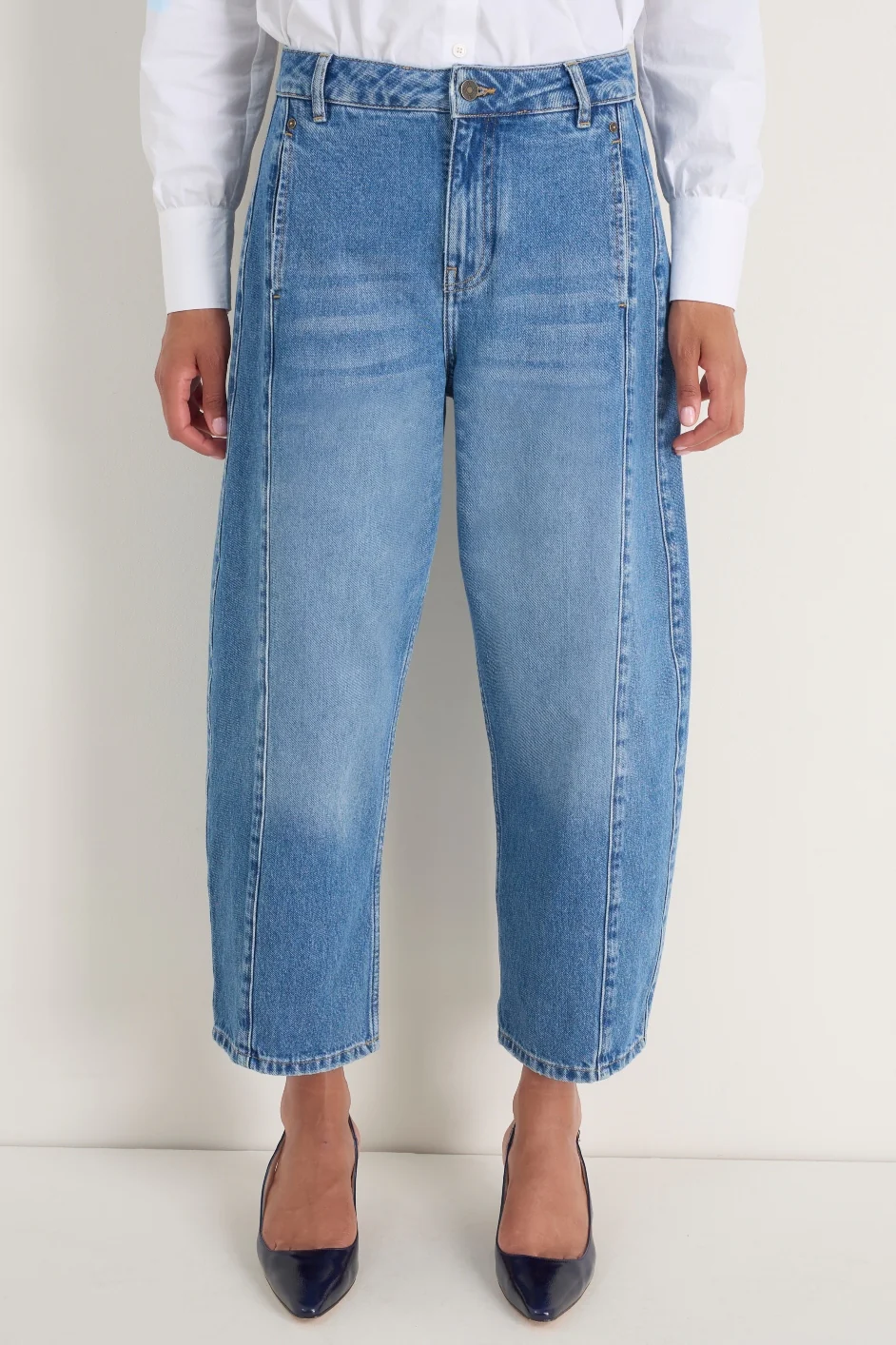 Charlie Horseshoe Jean - Mid Wash - Image 2