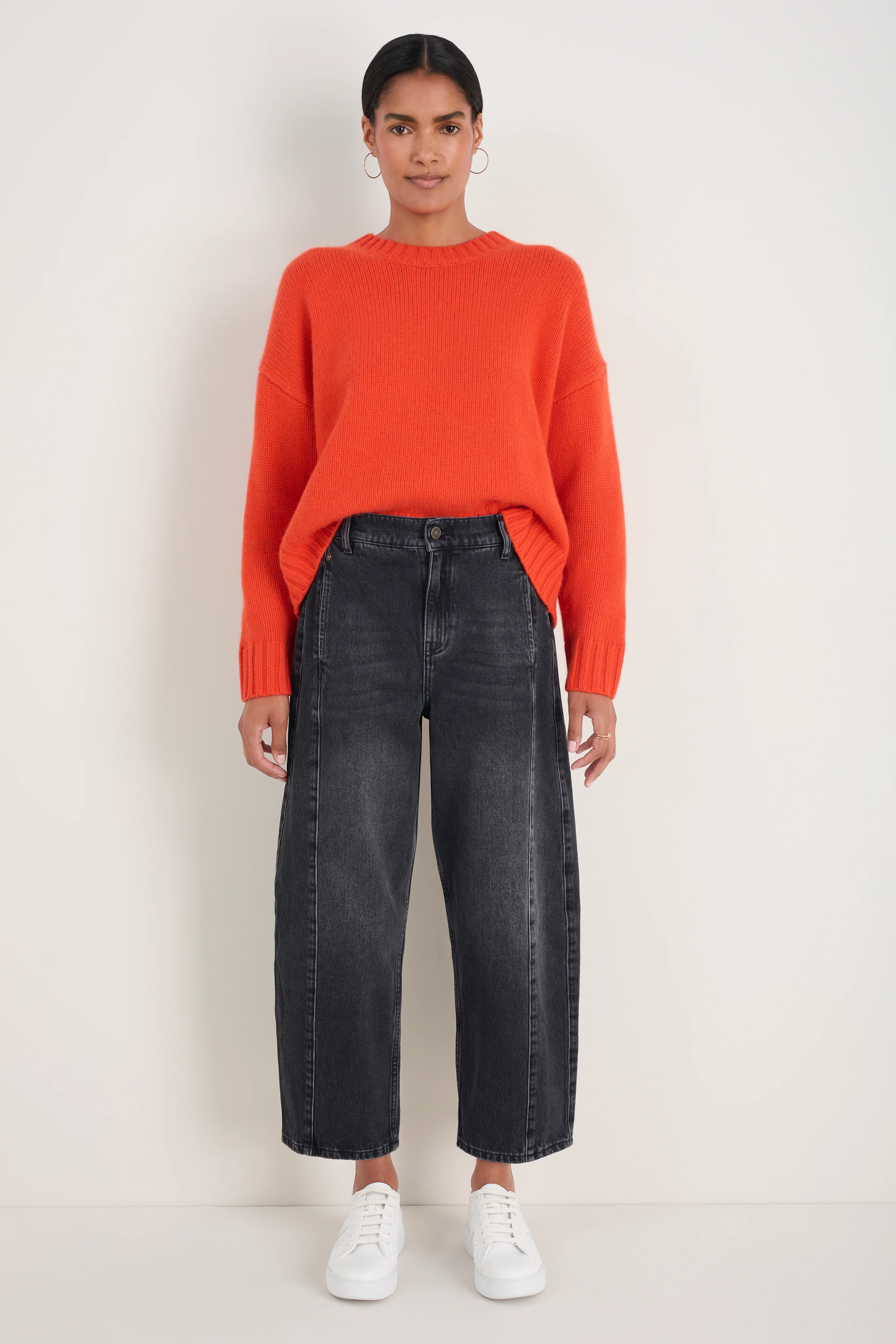 Charlie Horseshoe Jean - Washed Black - Image 3