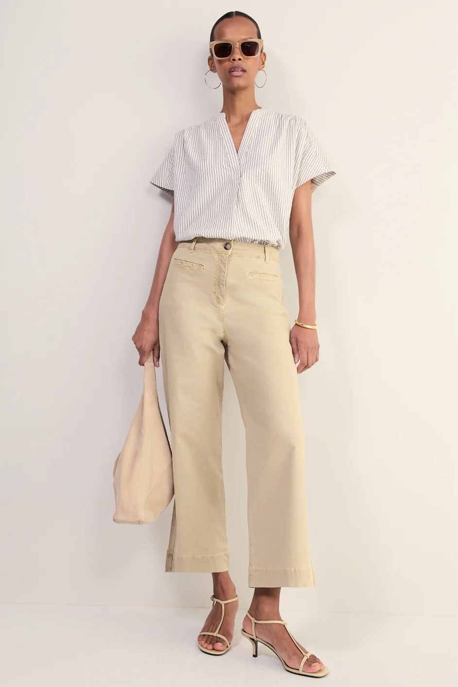 Marianne Chino Trouser - Sand