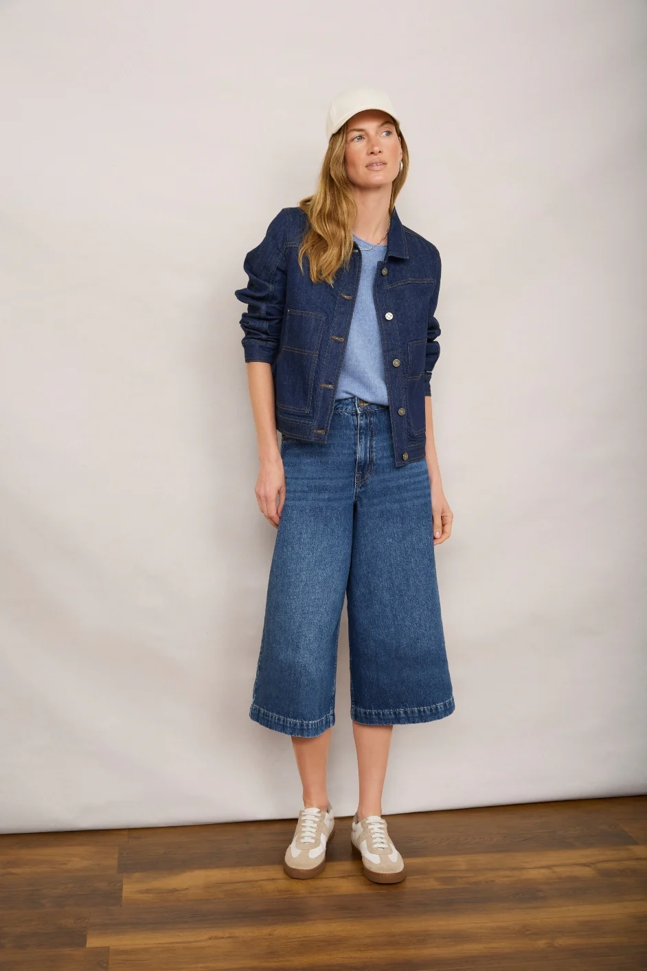 Christie Culotte Jean - Mid Wash - Image 2