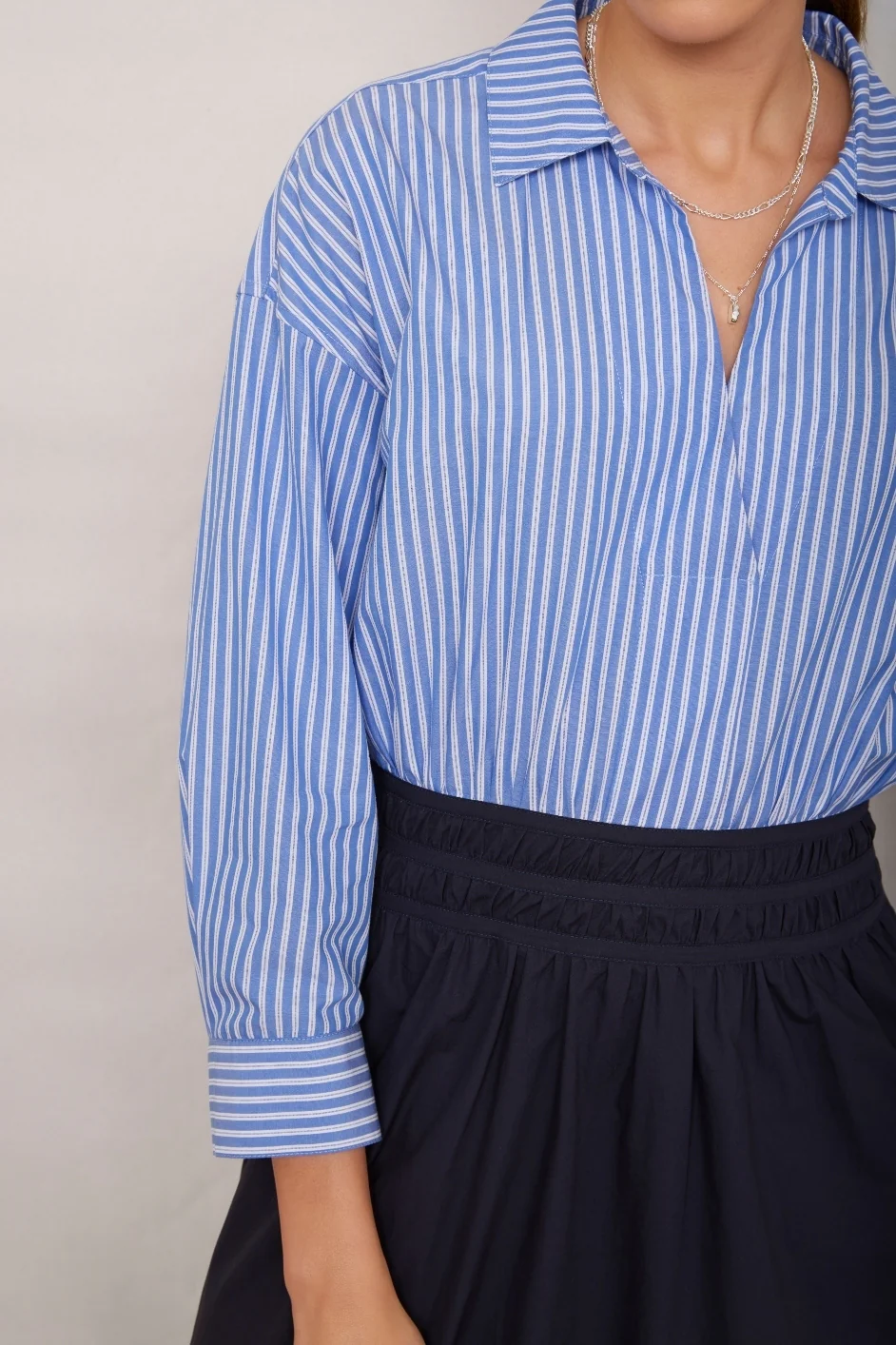 Colette Dress - Midnight/Stripe - Image 4