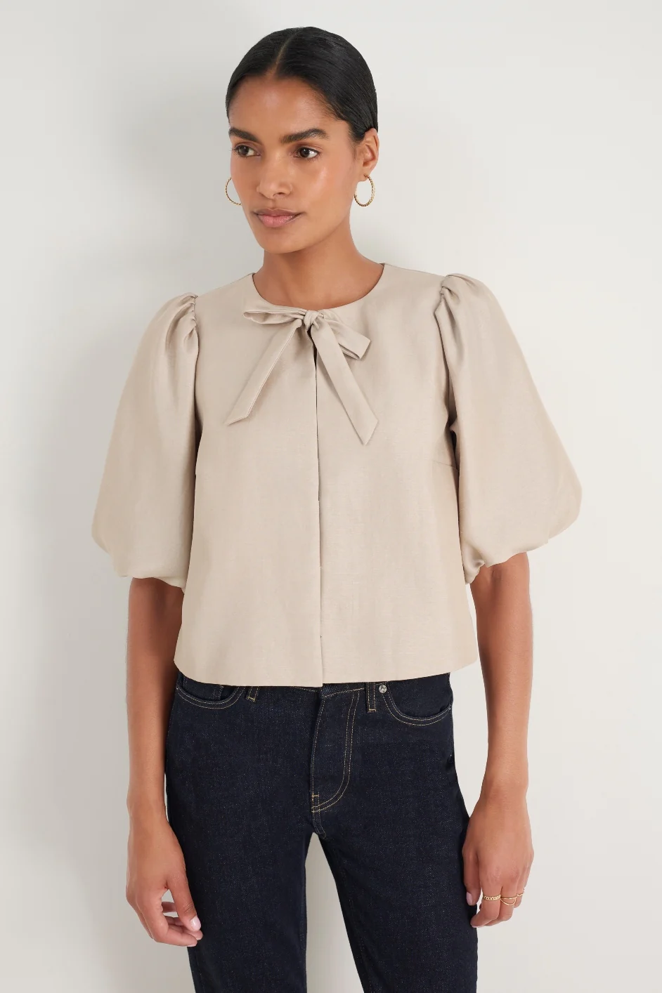 Coral Top - Champagne