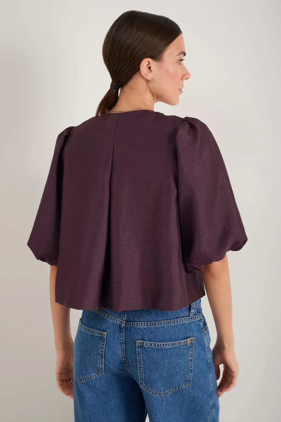 Coral Top - Deep Fig - Image 4
