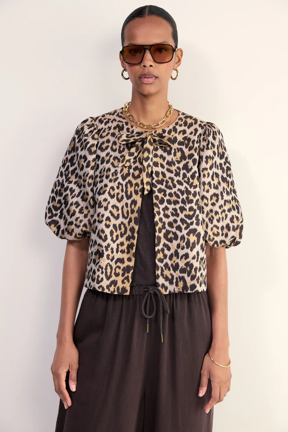 Coral Top - Leopard - Image 4