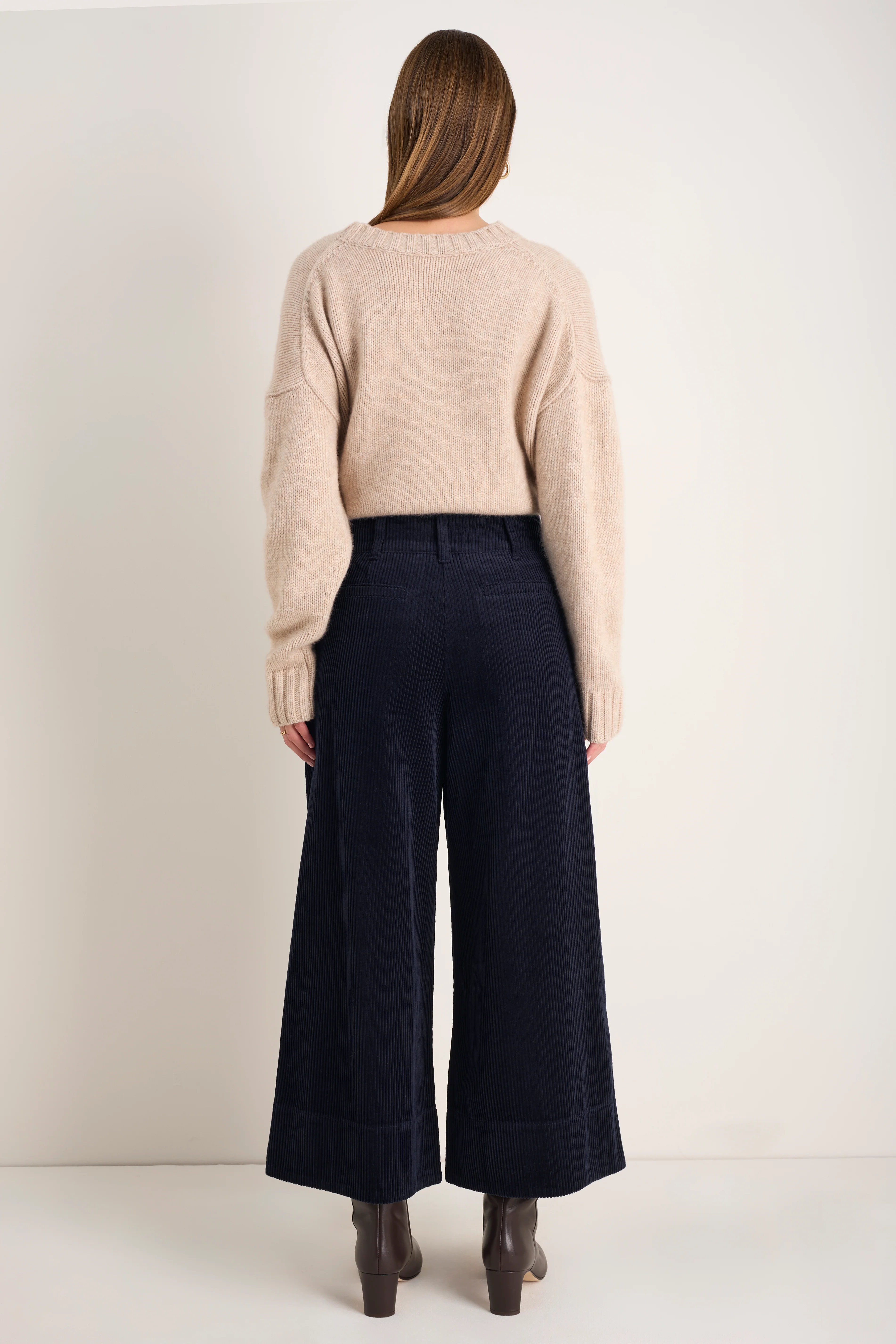 DB X Wyse Cord Culotte - Midnight - Image 4
