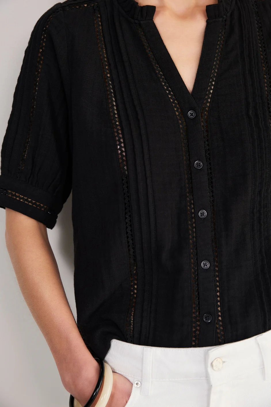 Elin Blouse - Black - Image 2