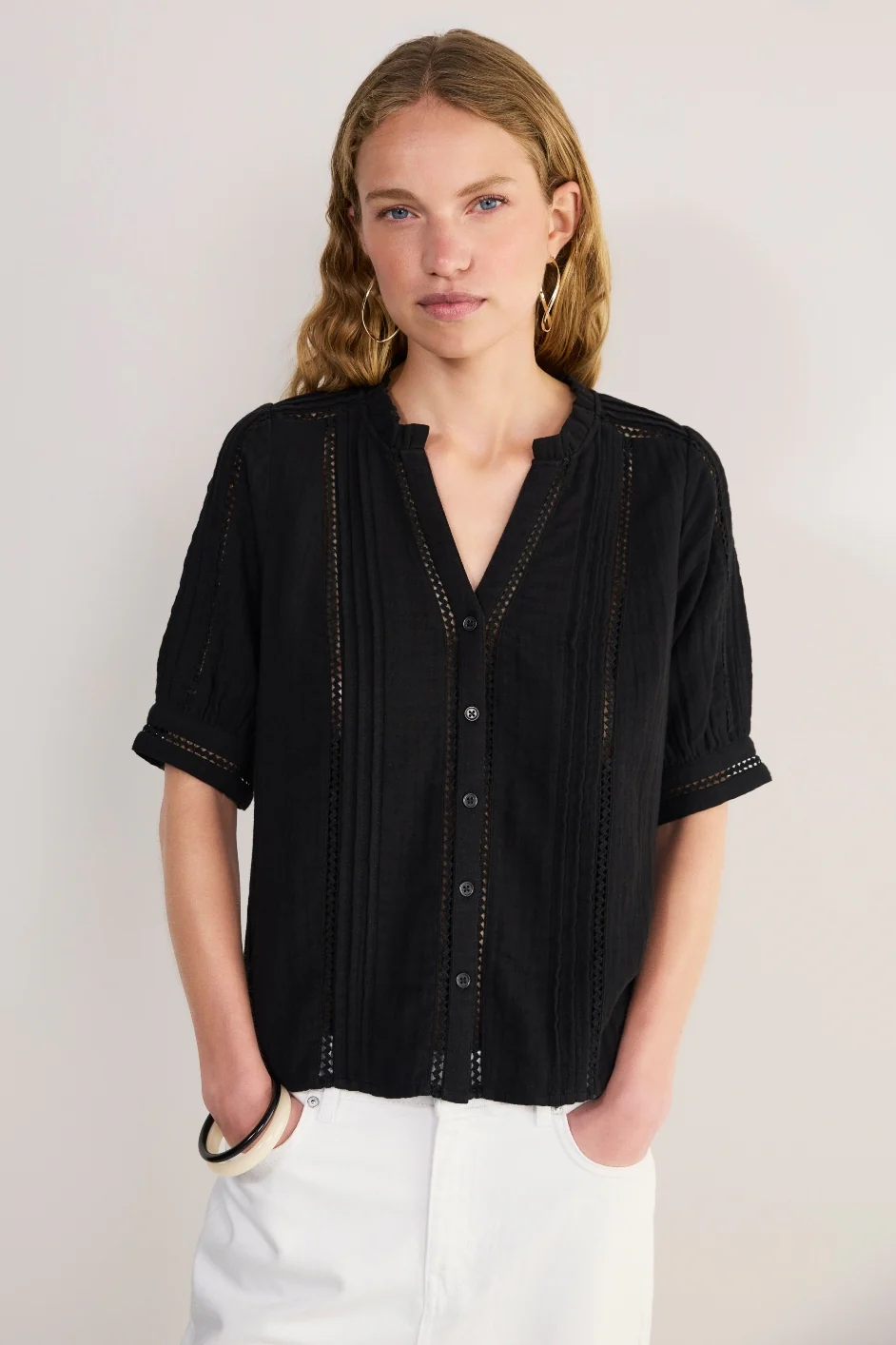Elin Blouse - Black - Image 3