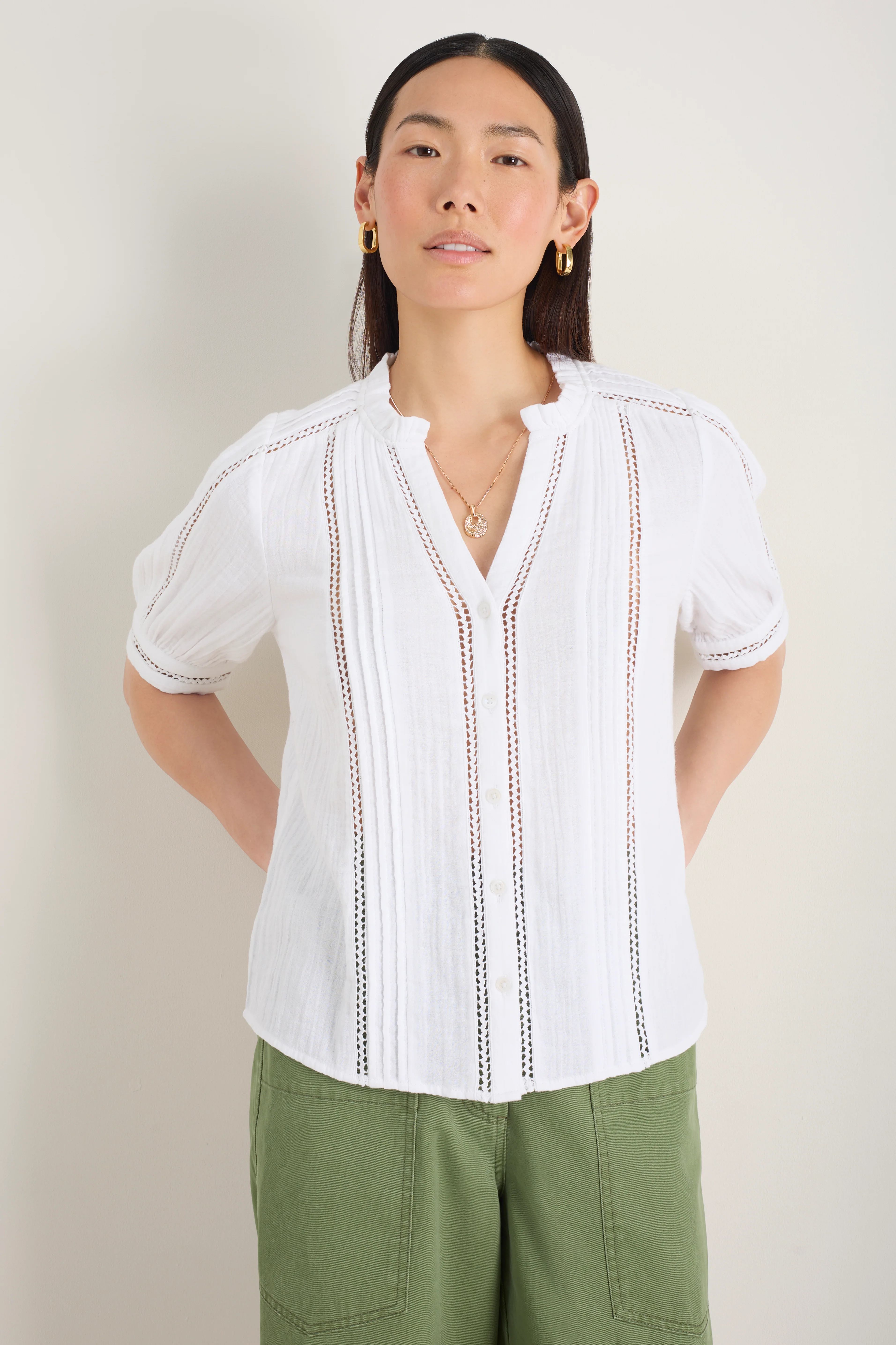 Elin Blouse - White - Image 3