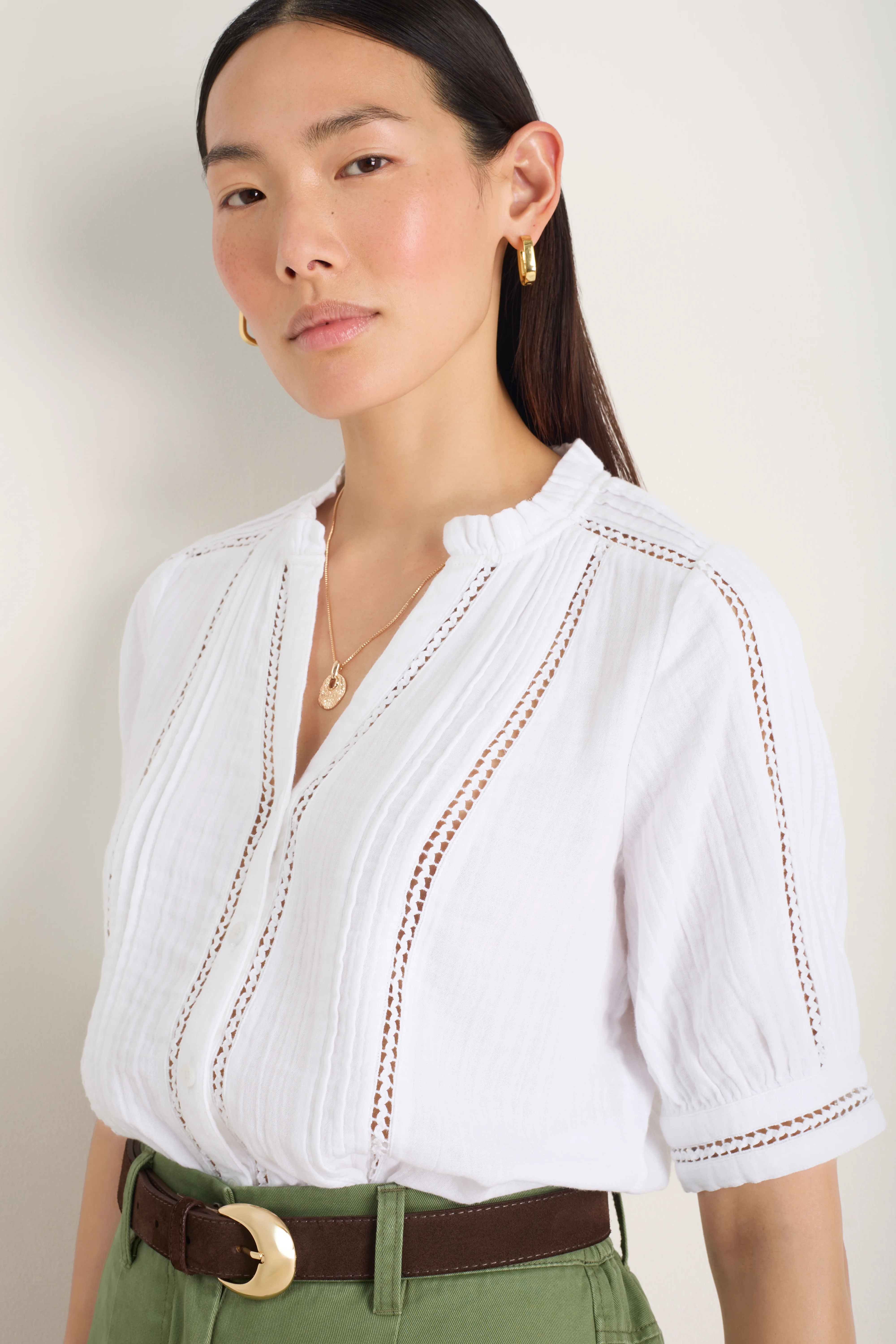Elin Blouse - White - Image 6