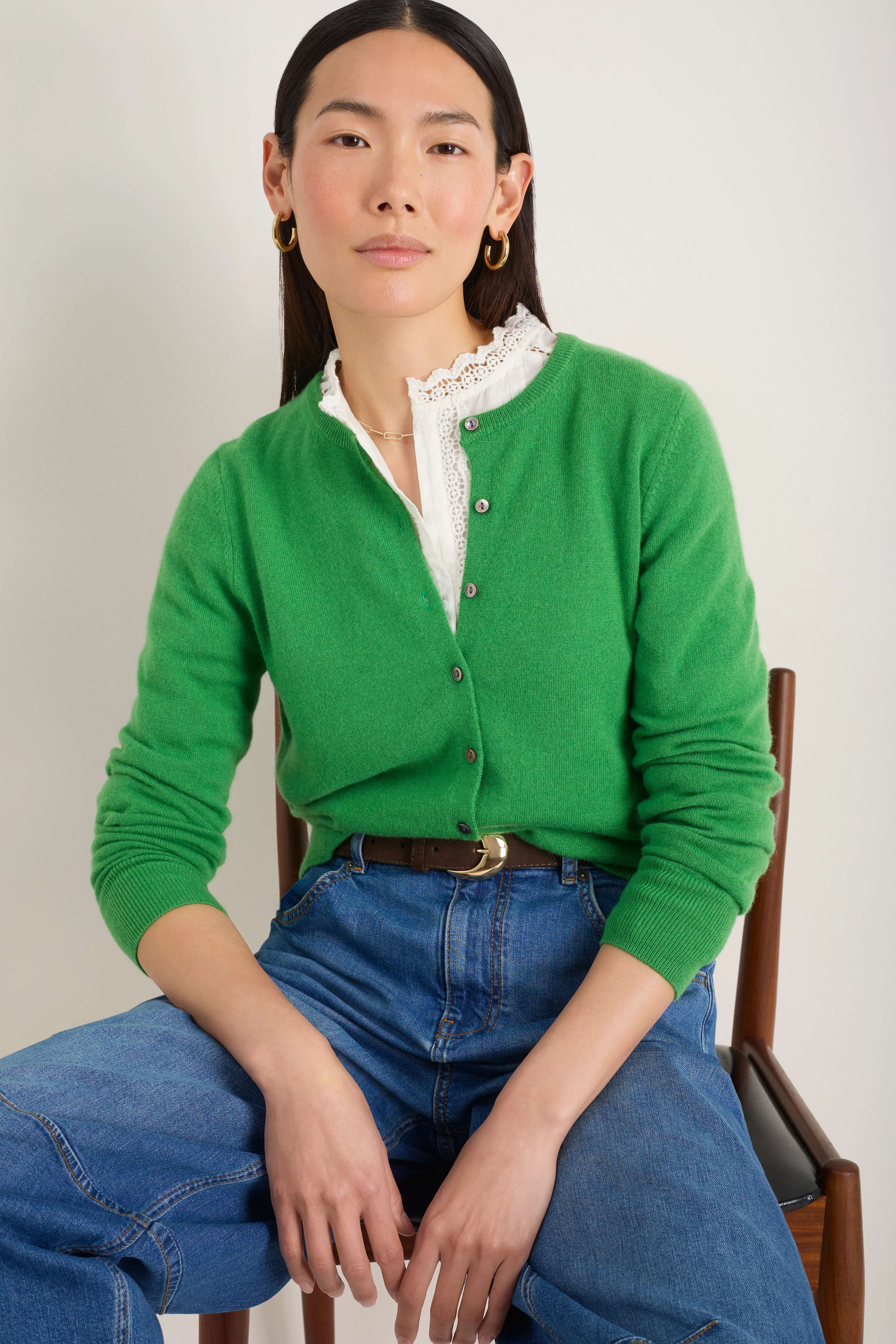 Felicity Cardigan - Vivid Green - Image 5