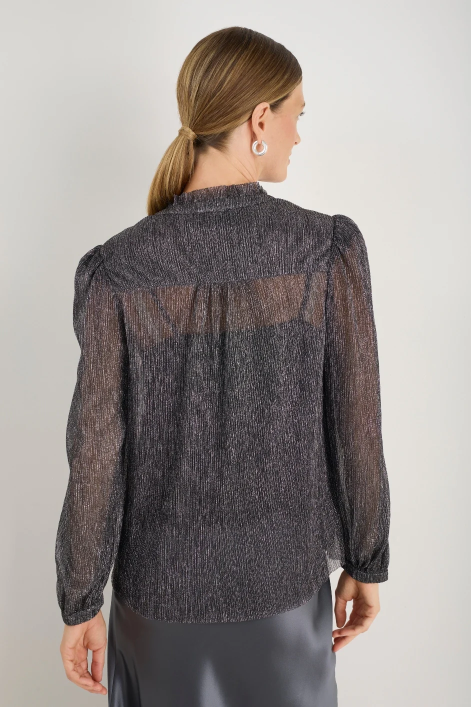 Fern Blouse - Pewter - Image 6