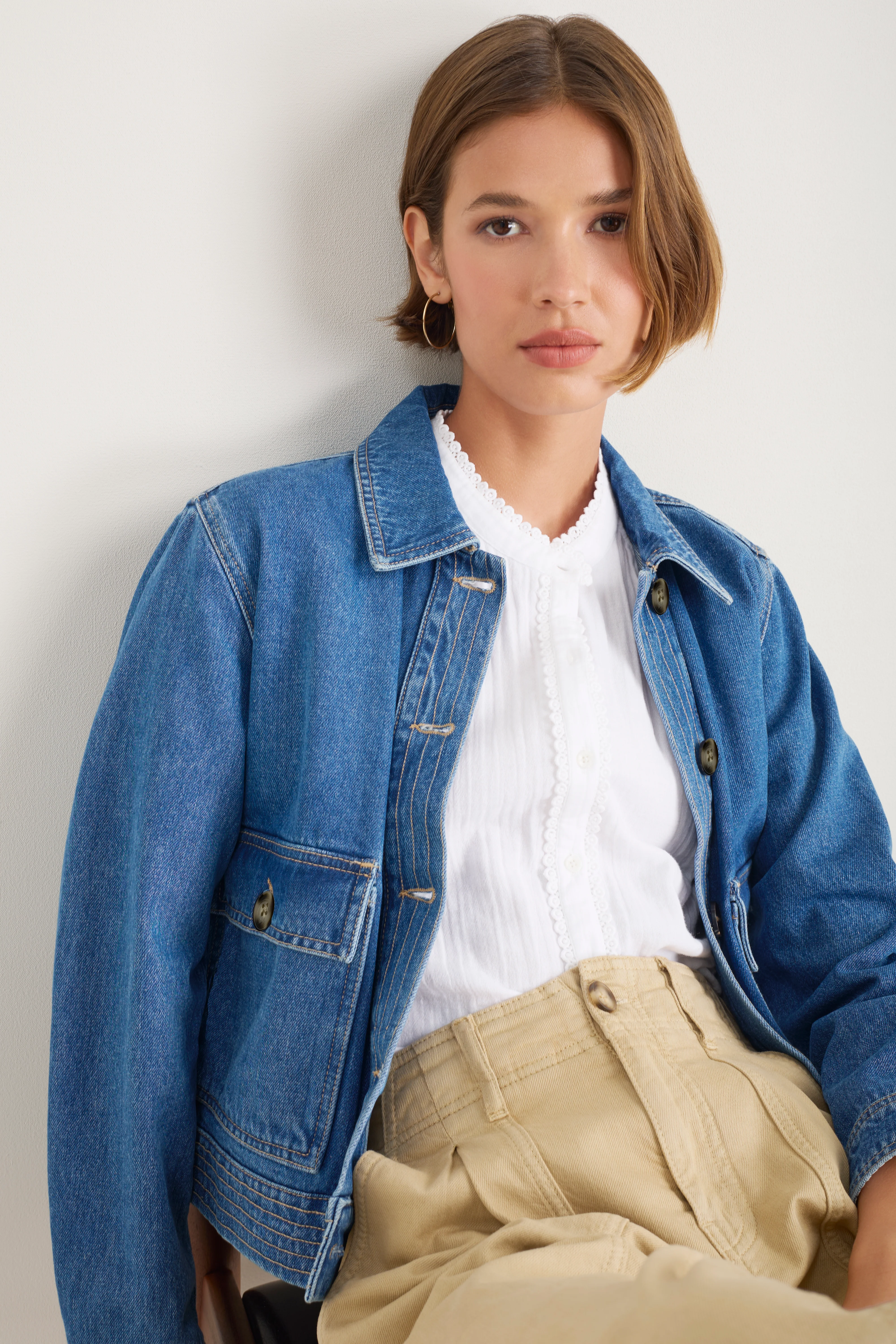 Fiona Blouse - White - Image 11