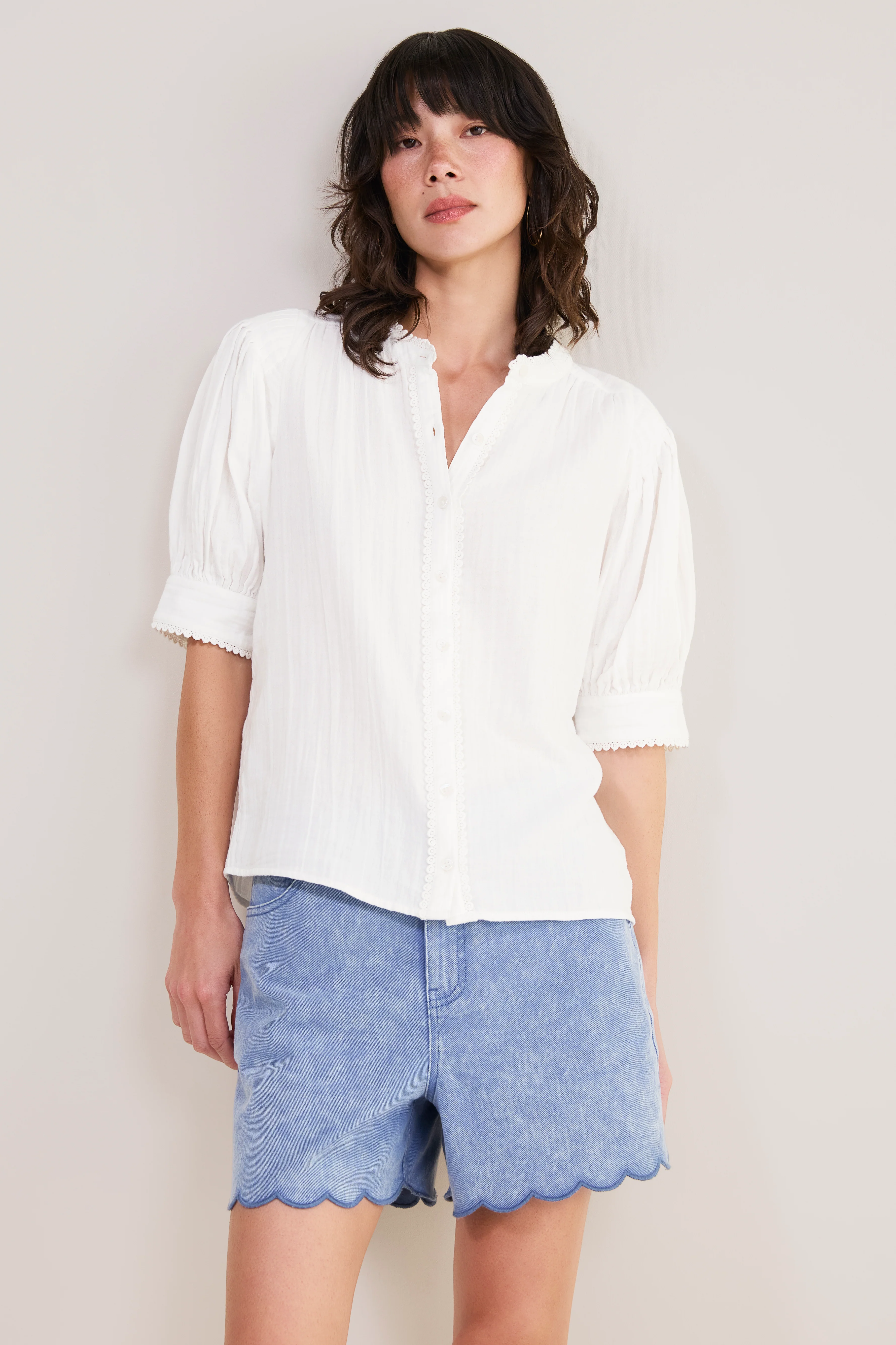Fiona Blouse - White - Image 3