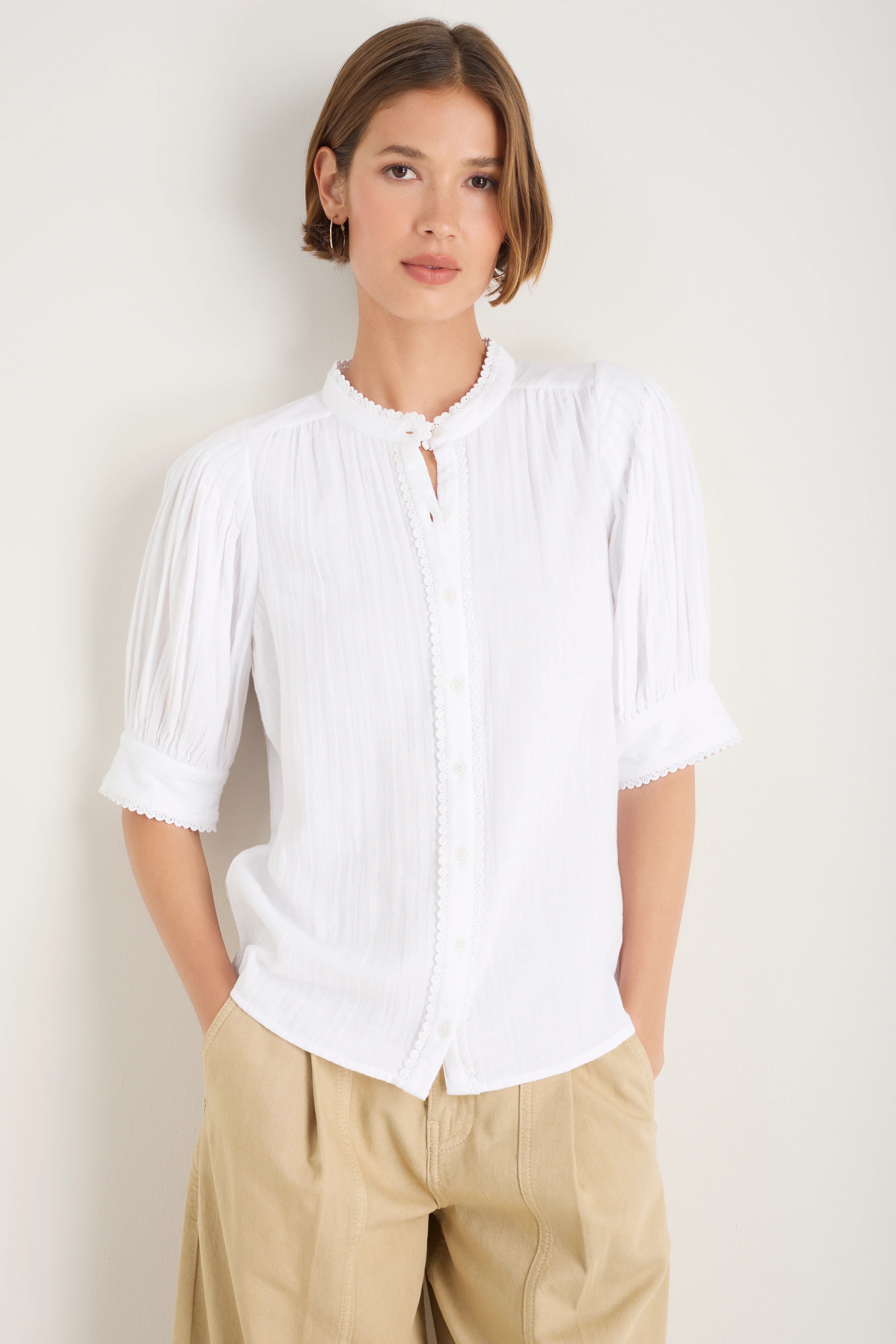 Fiona Blouse - White - Image 8