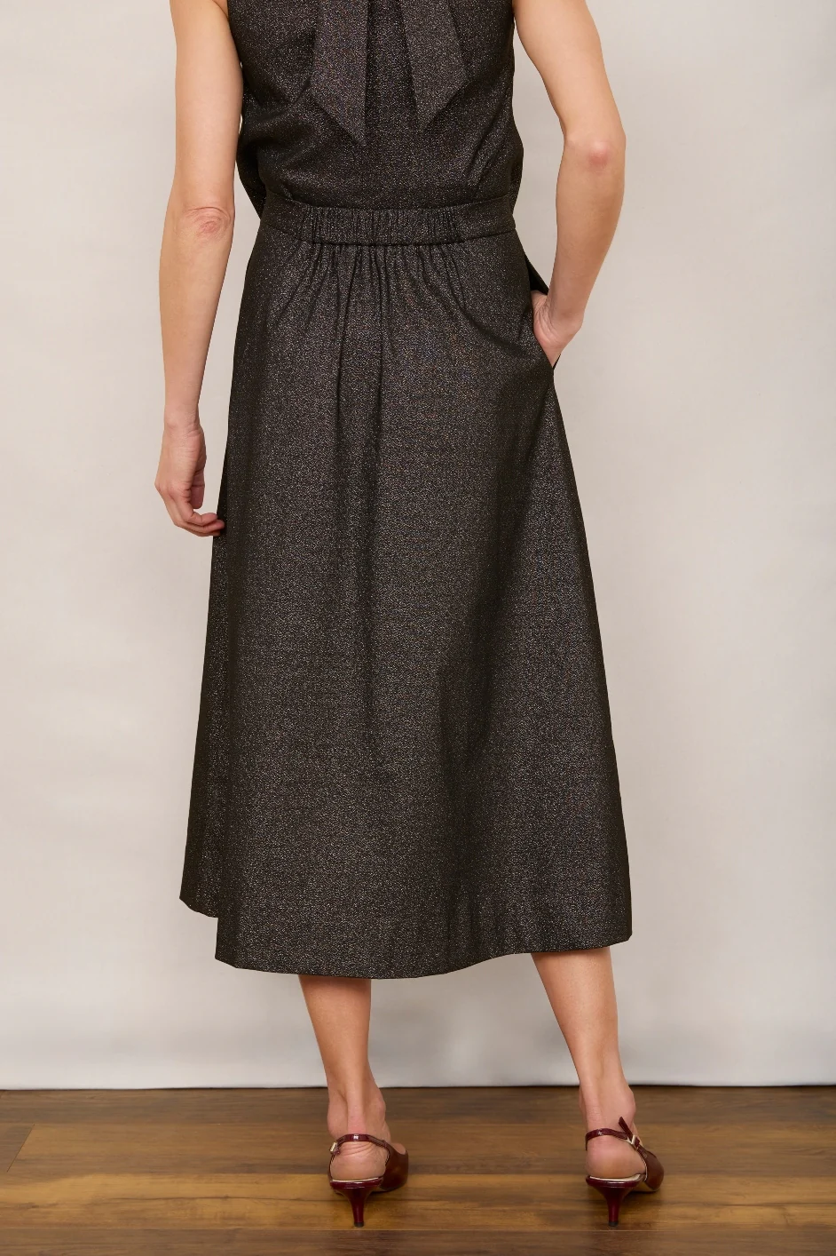 Florence Skirt - Bronze Sparkle - Image 4