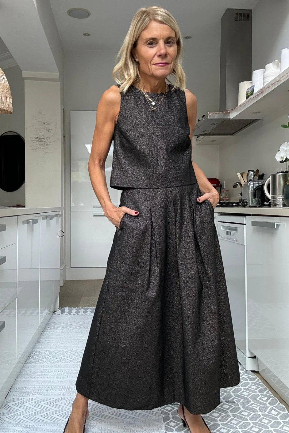 Florence Skirt - Bronze Sparkle - Image 6