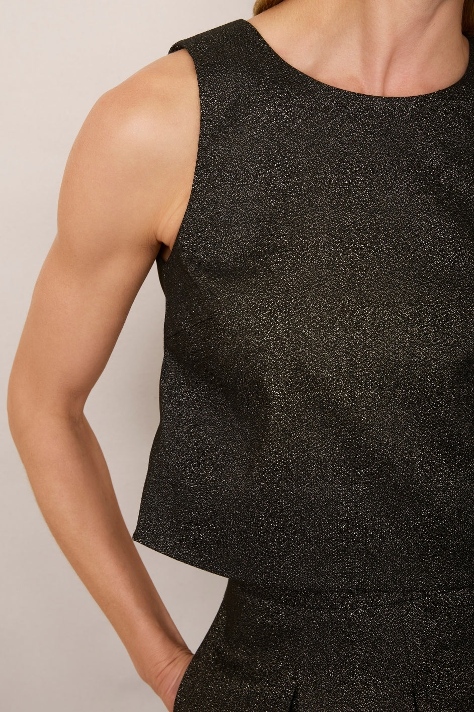 Florence Top - Bronze Sparkle - Image 3