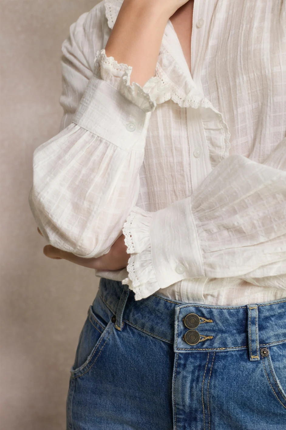 Francoise Blouse - White - Image 2
