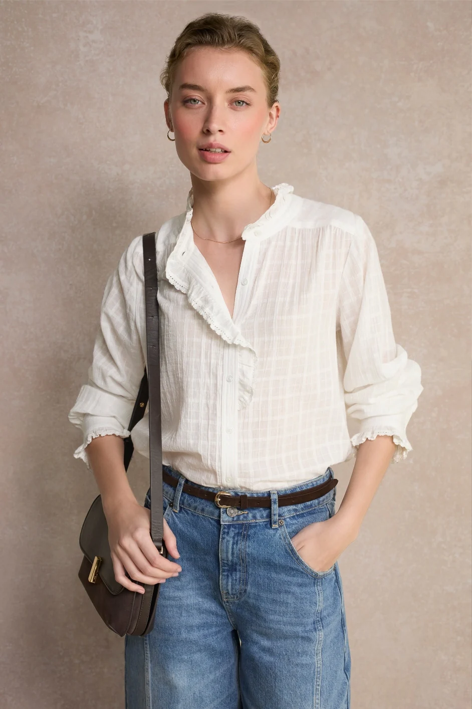 Francoise Blouse - White - Image 3