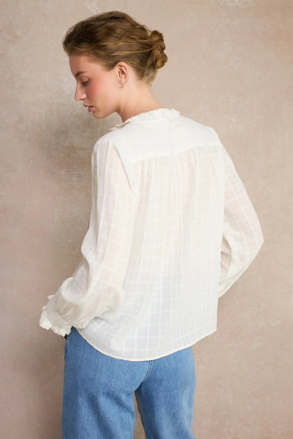 Francoise Blouse - White - Image 5