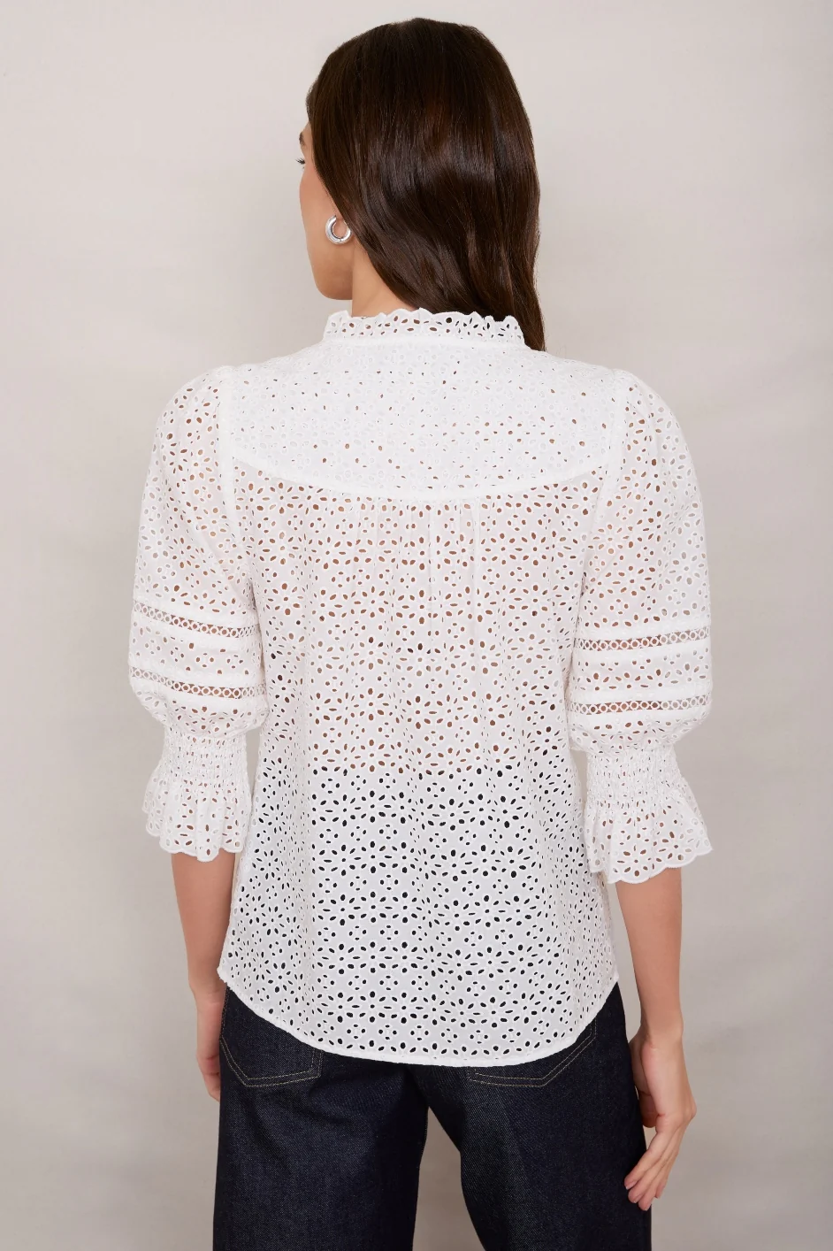 Frankie Blouse - Ivory Broderie - Image 5