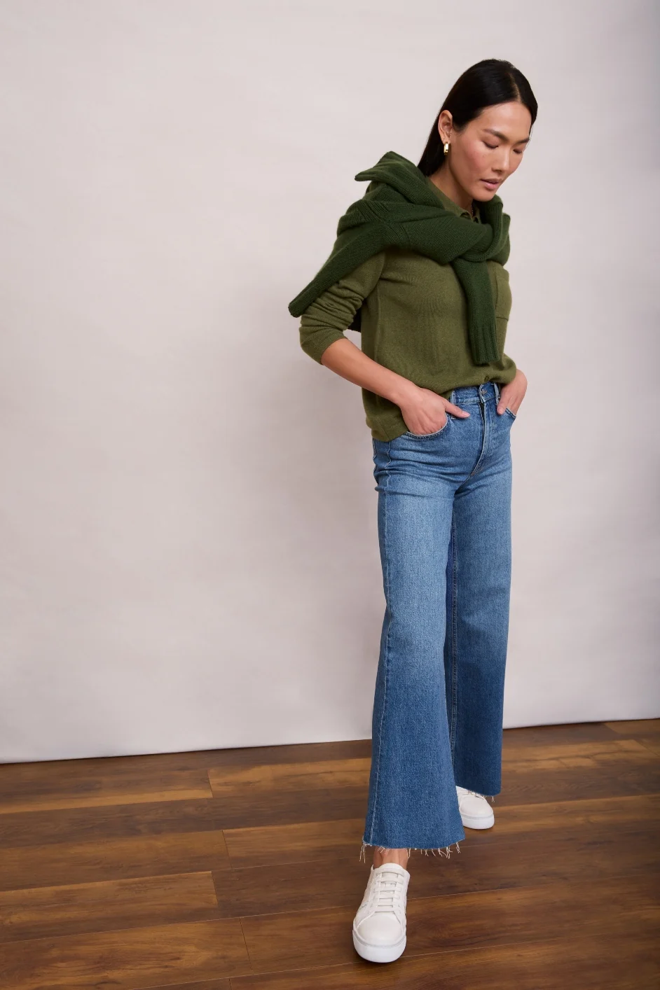 Grace Wide Straight Leg Jean - Mid Vintage - Image 2